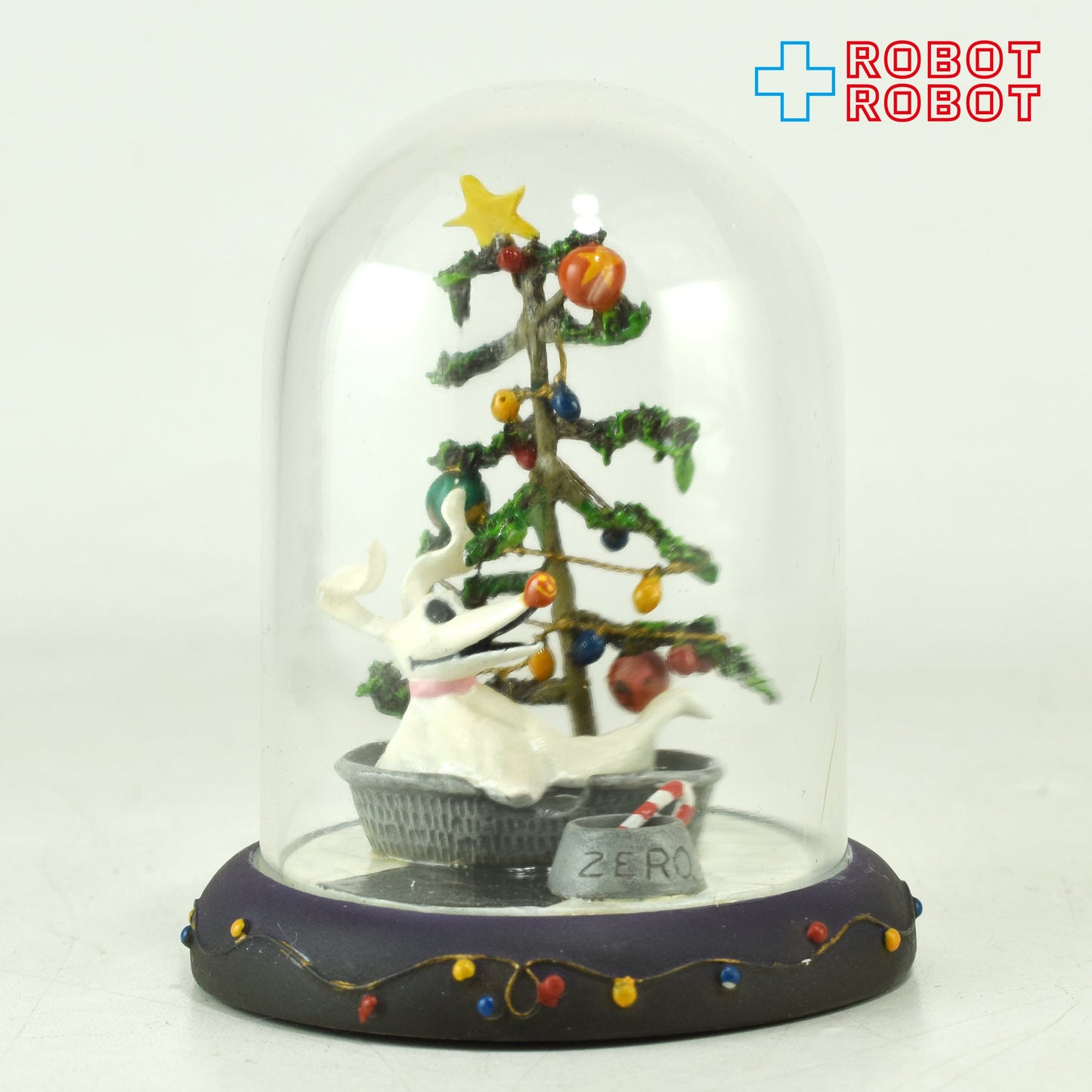 ディズニー ナイトメアー・ビフォア・クリスマス ゼロ ドームヴィネット フィギュア 箱入