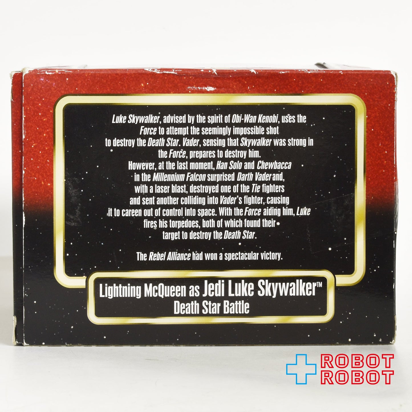 ディズニーパーク限定 スター・ウォーズ x カーズ デス・スター・バトル ライトニング・マックィーン as ジェダイ ルーク・スカイウォーカー ダイキャスト ミニカー 箱入