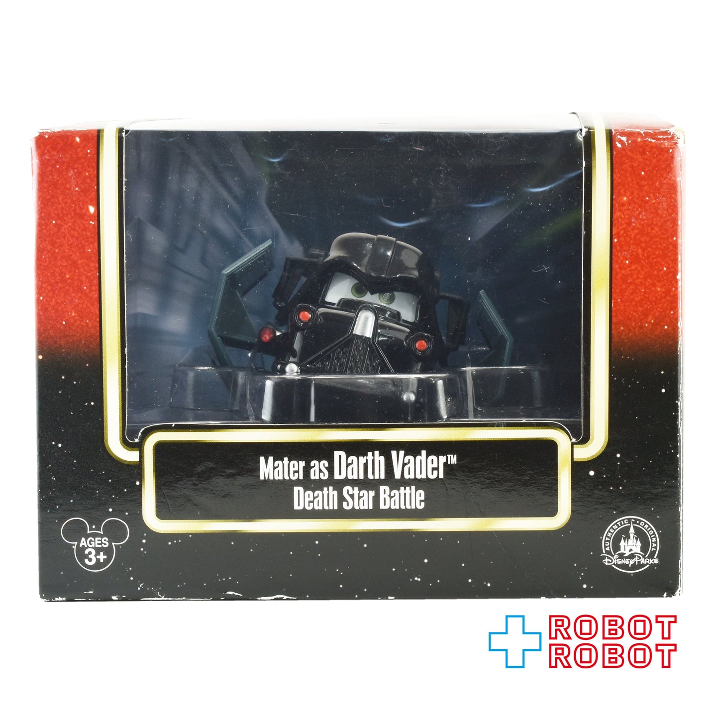 ディズニーパーク限定 スター・ウォーズ x カーズ デス・スター・バトル マスター as ダース・ベイダー ダイキャスト ミニカー 箱入