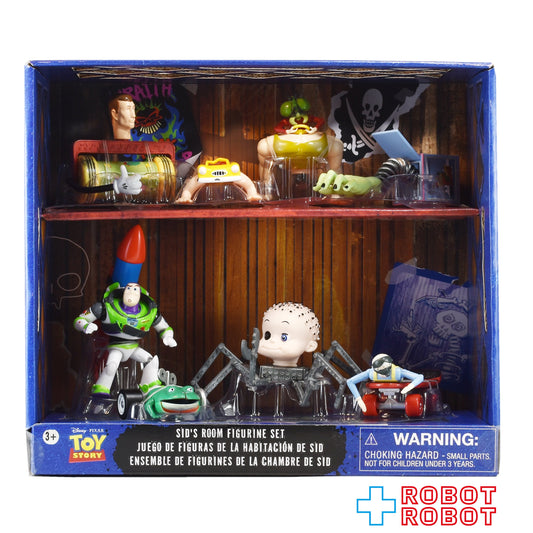 ディズニーストア トイ・ストーリー 30周年 シドの部屋 フィギュアセット US版 未開封