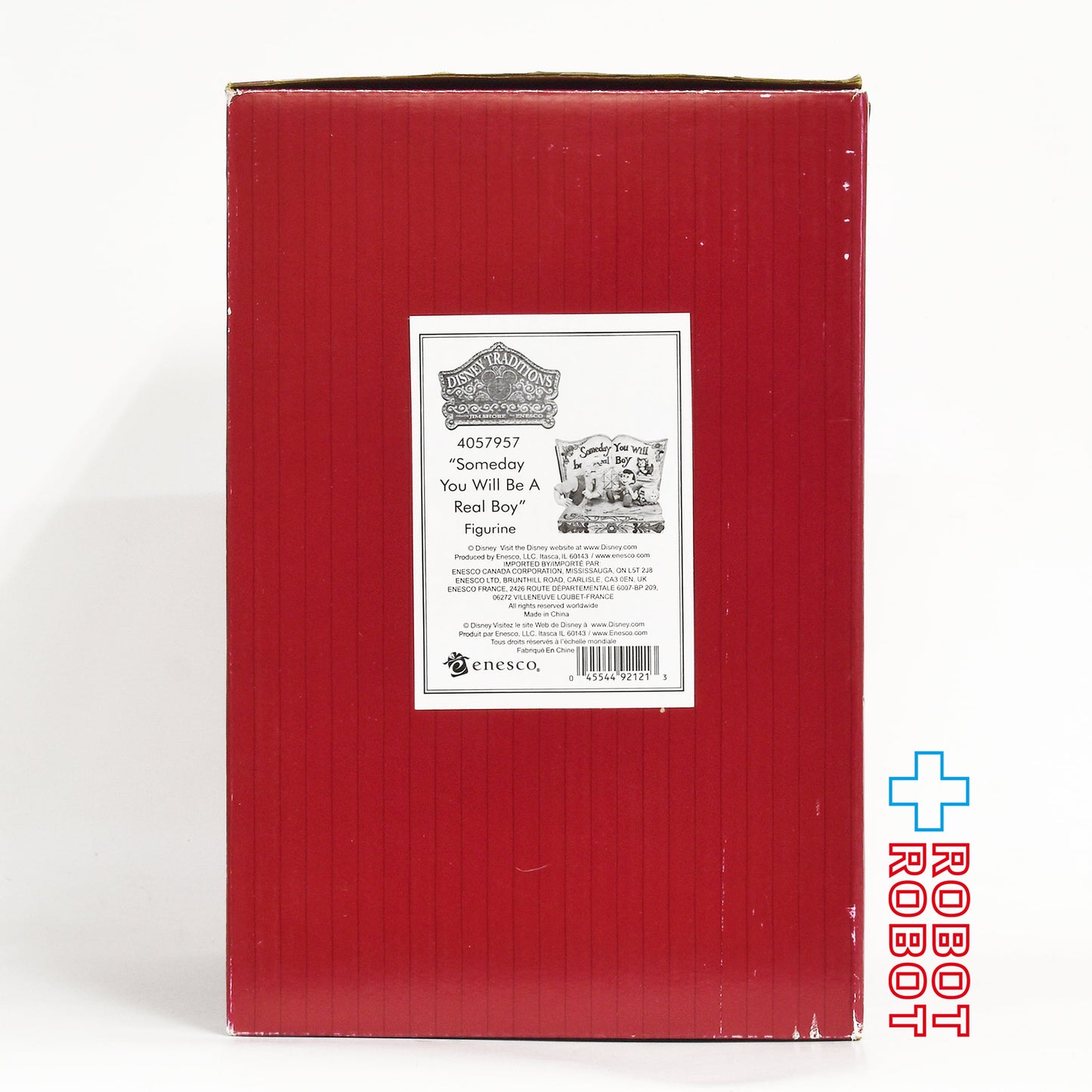 ディズニー・トラディションズ エネスコ ピノキオ 本当の人間に フィギュア 箱付