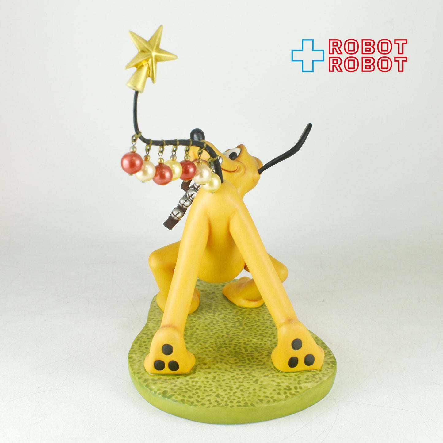 ディズニー WDCC プルートのクリスマスツリー 飾り付けのお手伝い 箱付