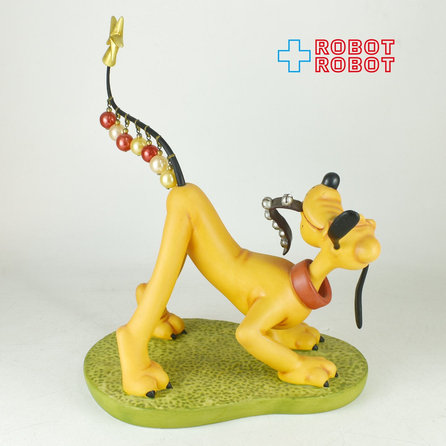 ディズニー WDCC プルートのクリスマスツリー 飾り付けのお手伝い 箱付