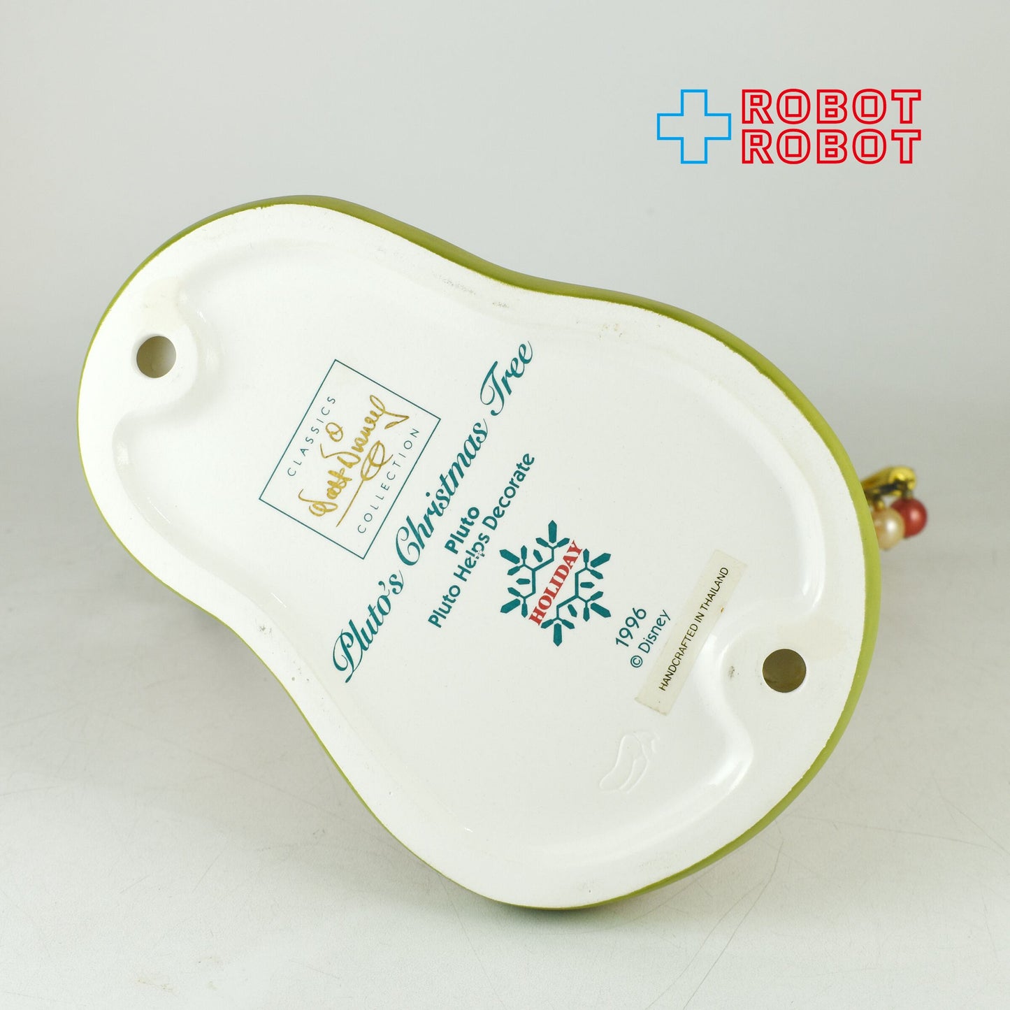 ディズニー WDCC プルートのクリスマスツリー 飾り付けのお手伝い 箱付