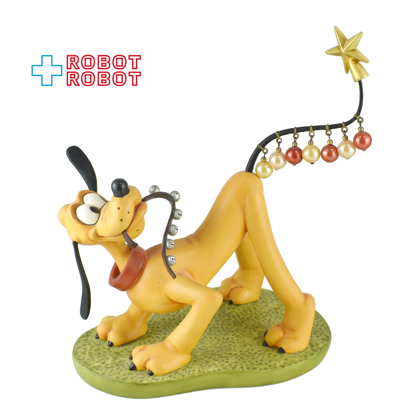 ディズニー WDCC プルートのクリスマスツリー 飾り付けのお手伝い 箱付