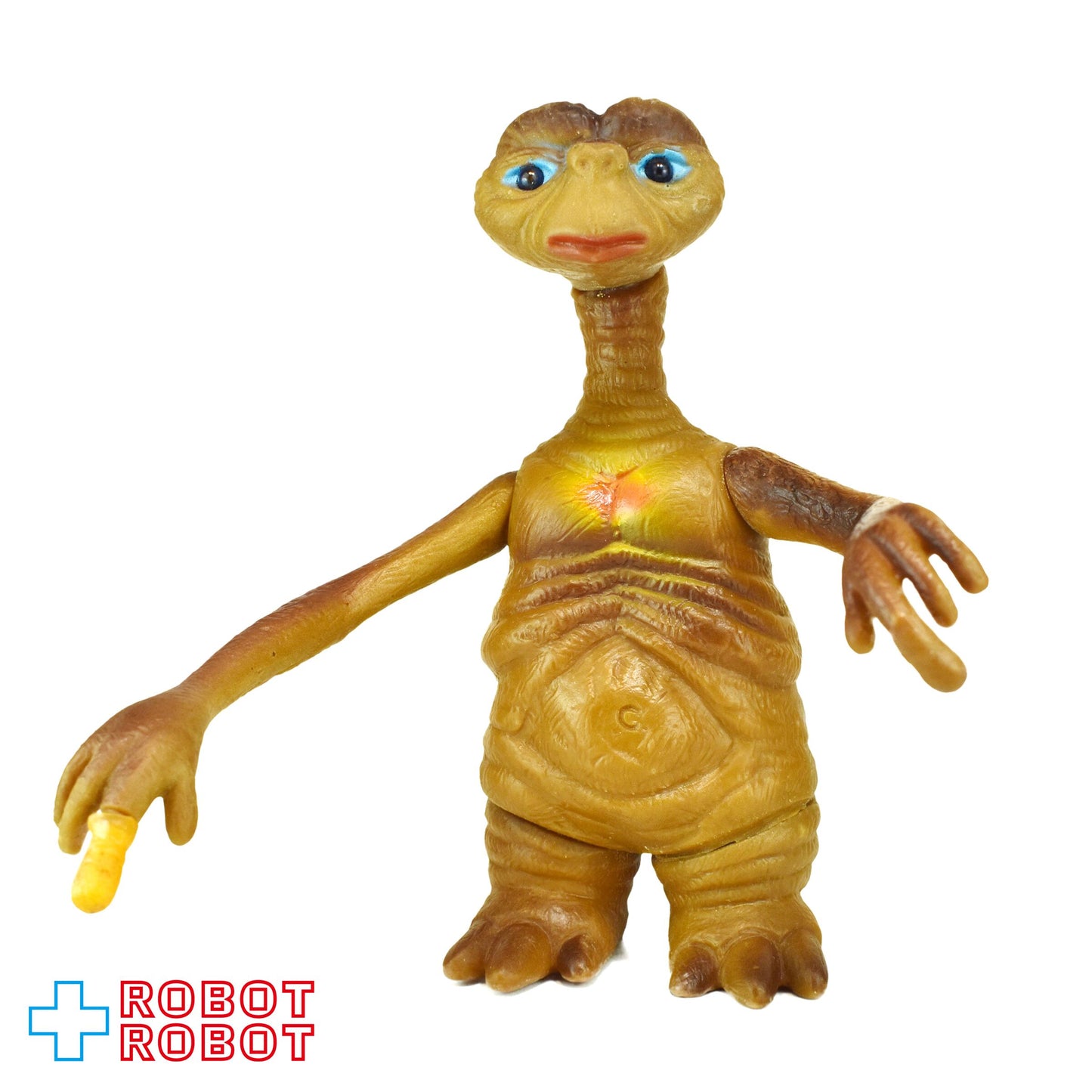 E.T. ライトアップ ソフビフィギュア メイドイン台湾 1980年代