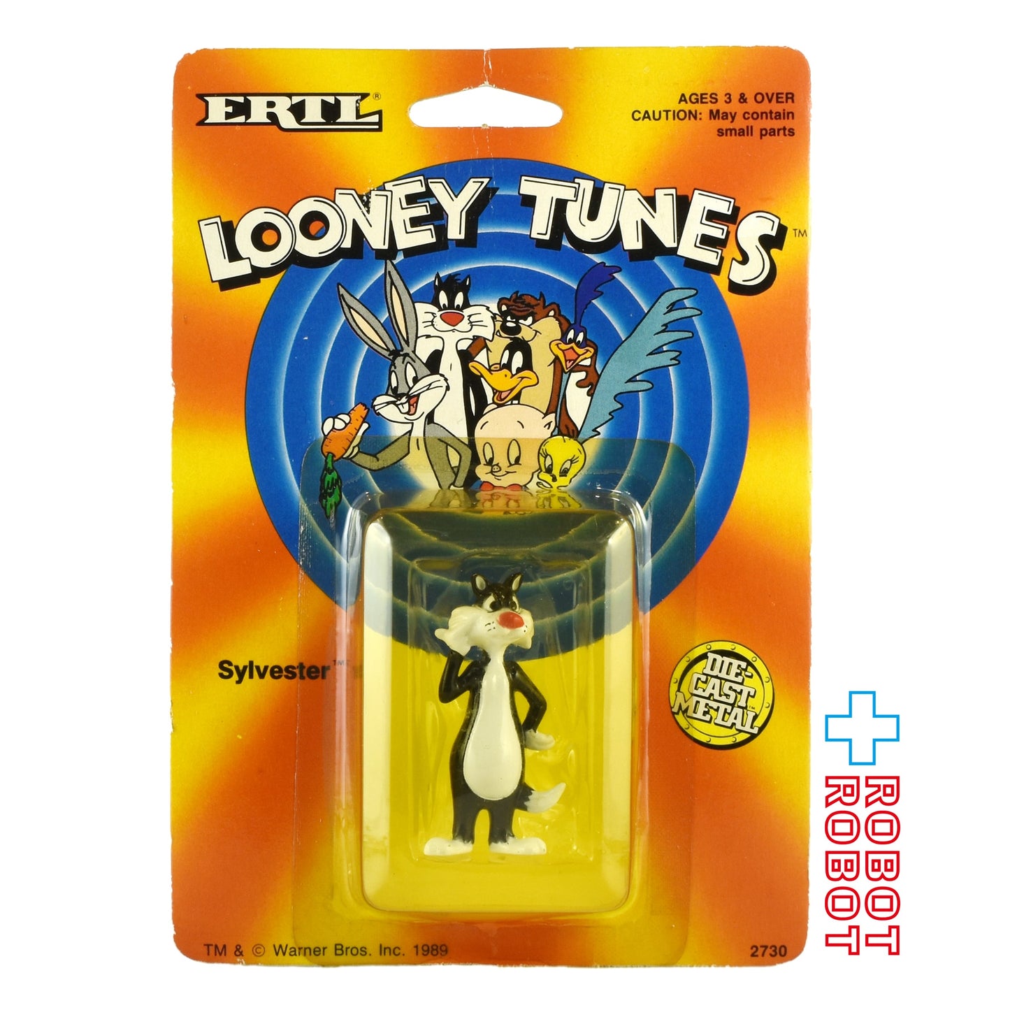 ERTL ルーニー・テューンズ  シルベスター ダイキャスト フィギュア 1989 未開封