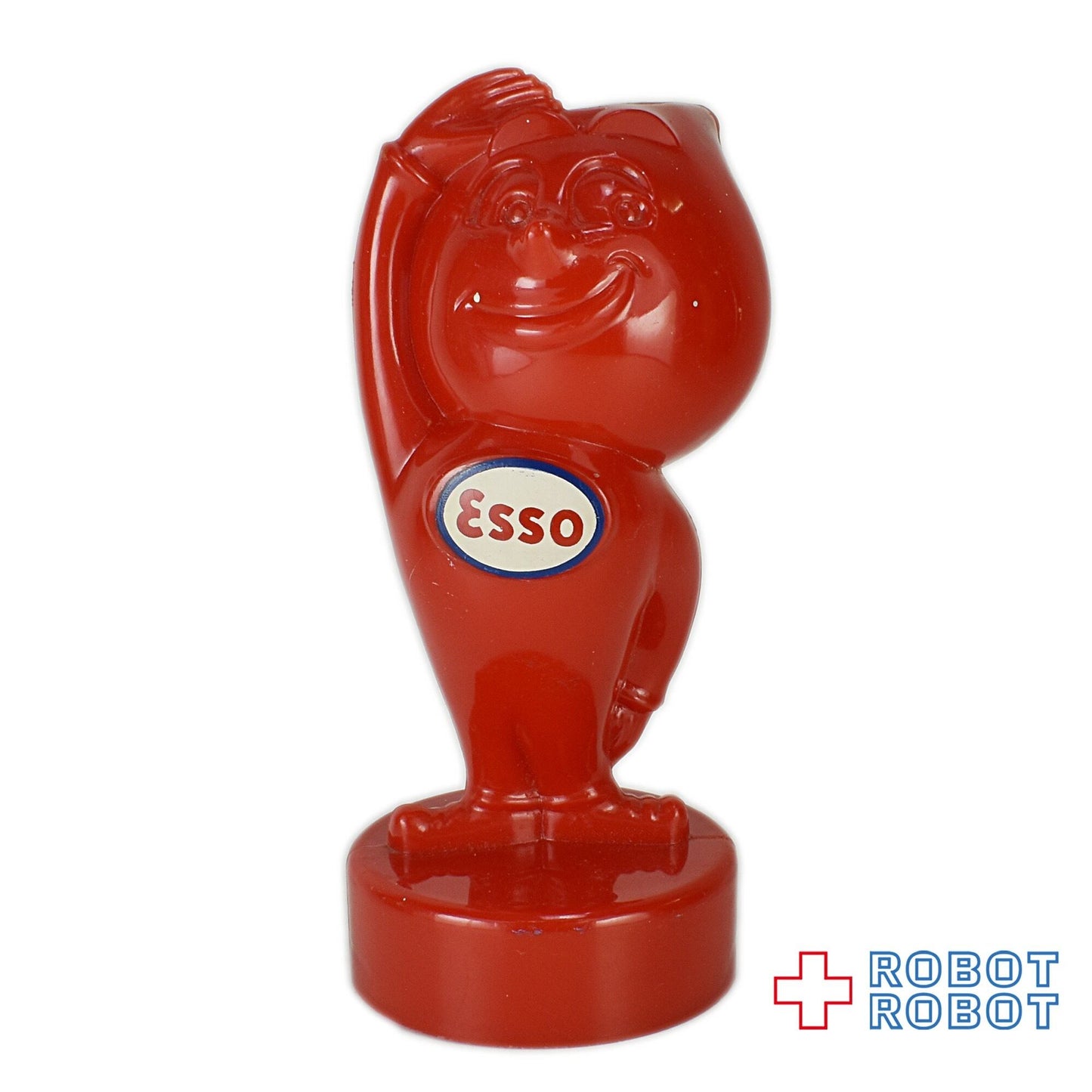 ESSO エッソ オイルドロップ 赤 プラスチック貯金箱
