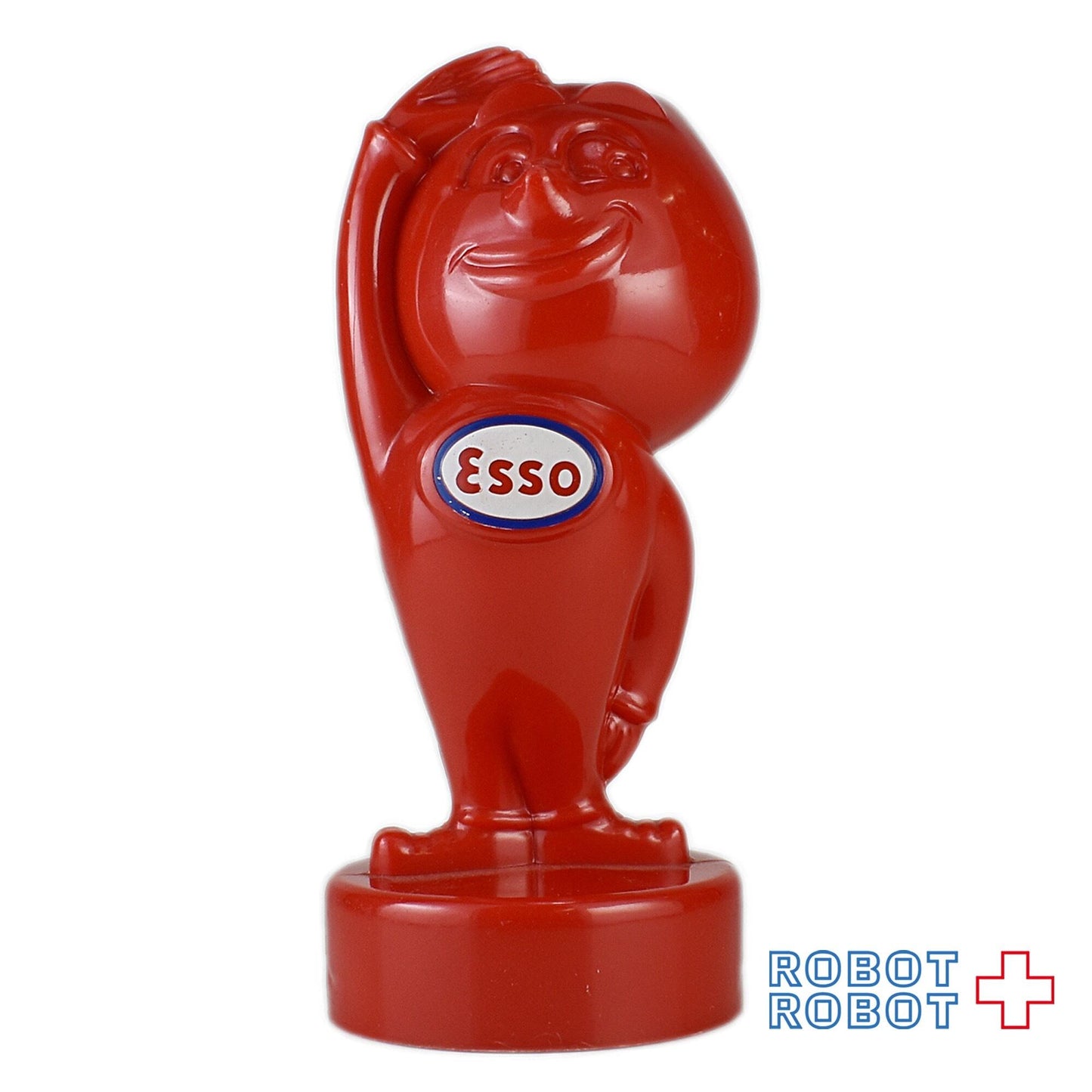 ESSO エッソ オイルドロップ 赤 プラスチック貯金箱