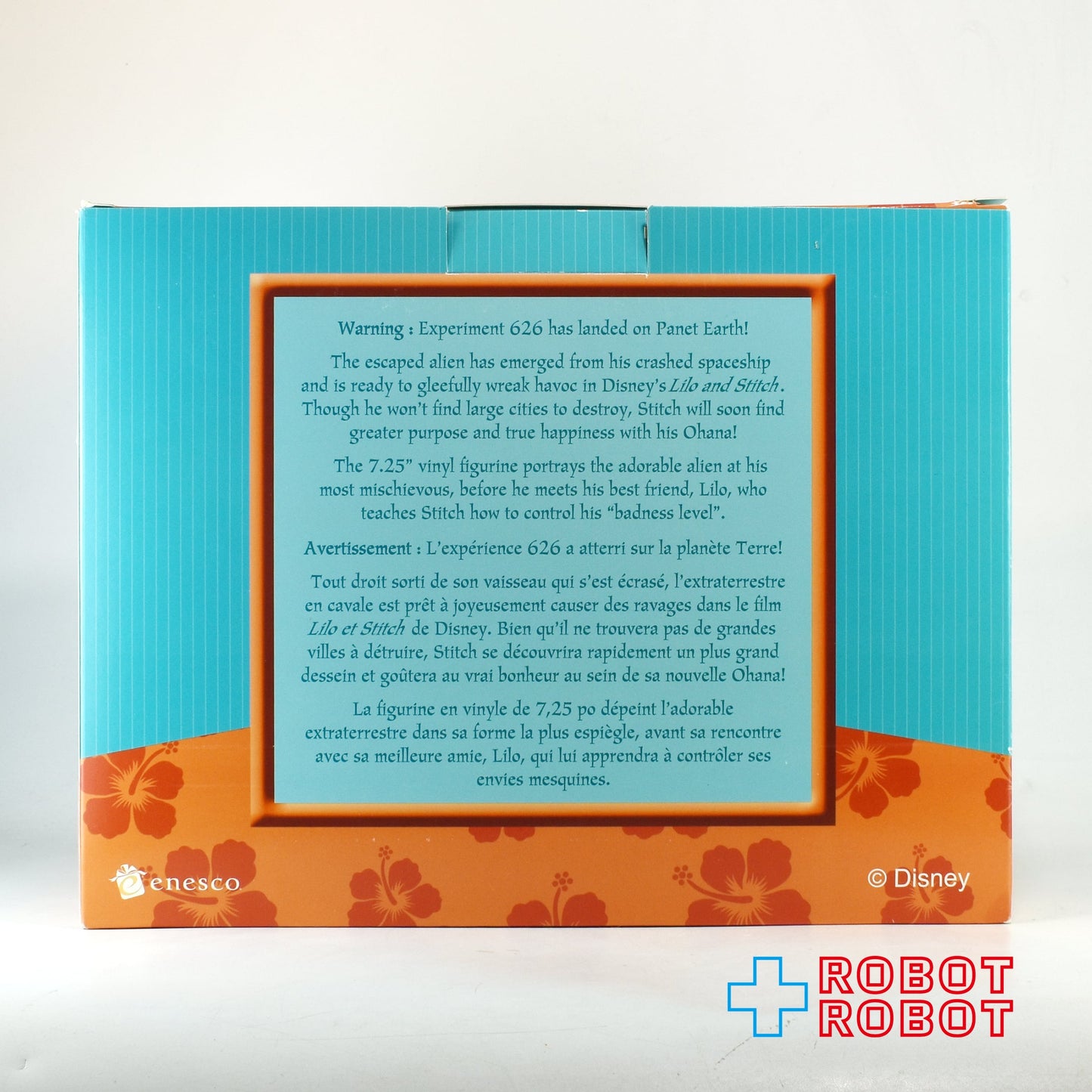エネスコ ディズニー ショーケースコレクション グランド・ジェスタースタジオ リロ & スティッチ / スティッチ ビニール フィギュア  開封箱付