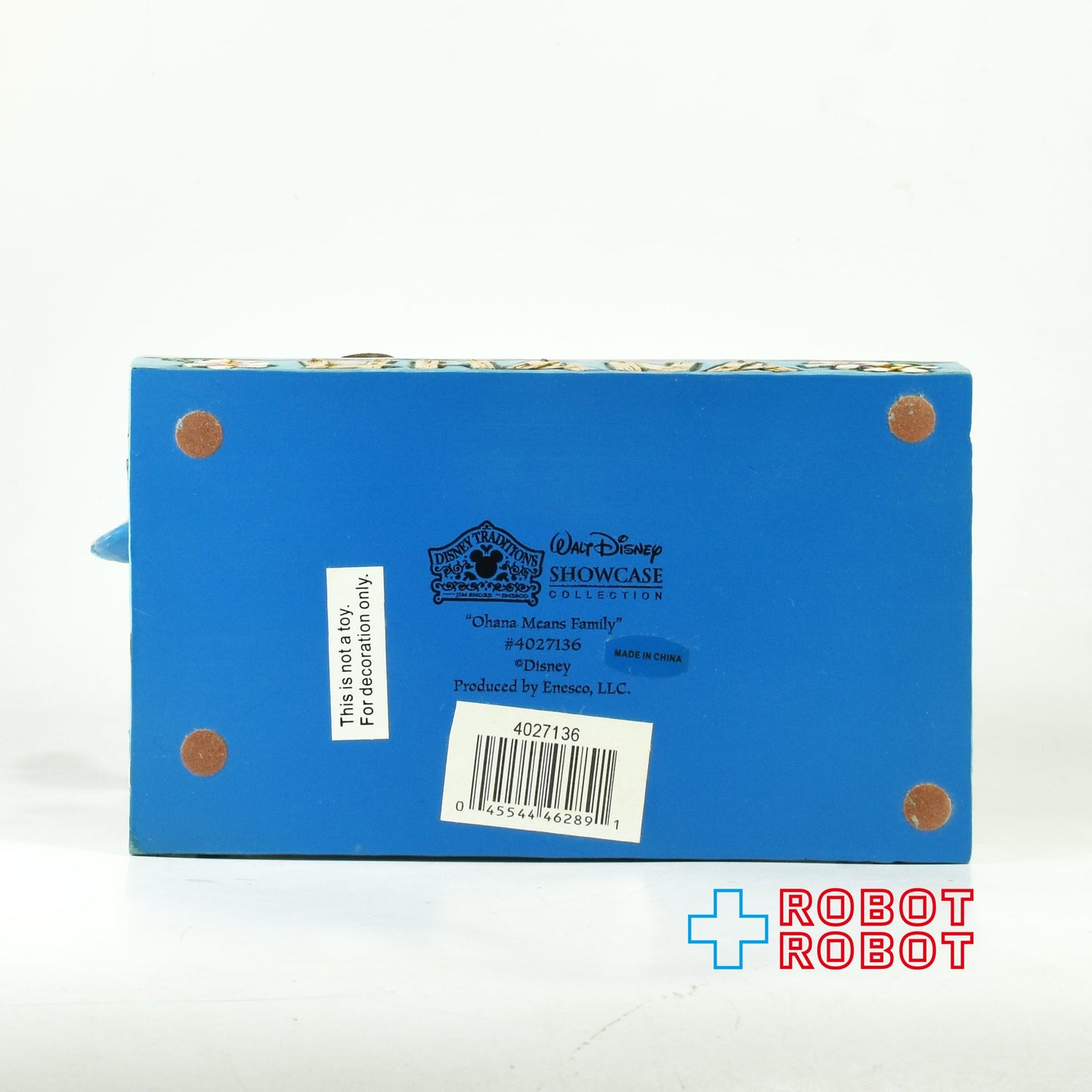 エネスコ ディズニー ショーケースコレクション ジムショア リロ & スティッチ オハナ フィギュアリン 開封箱付き