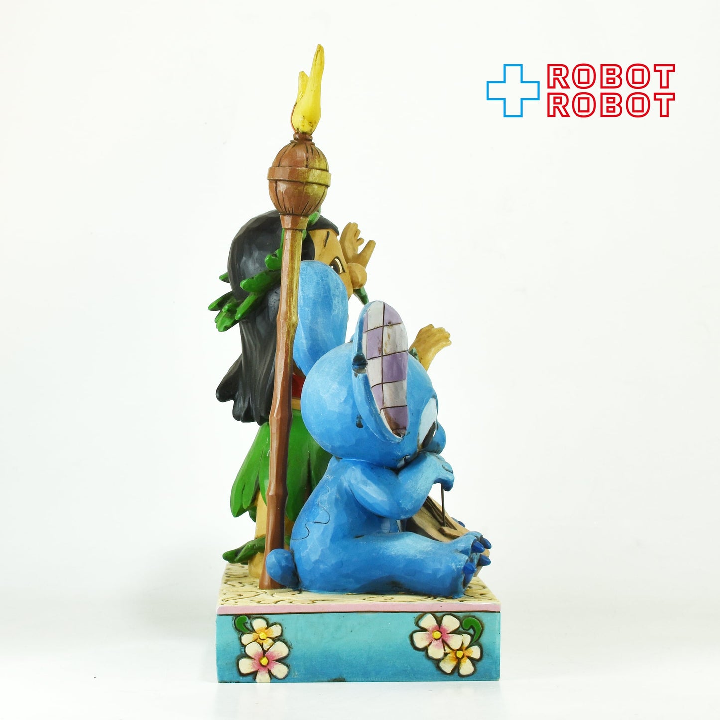 エネスコ ディズニー ショーケースコレクション ジムショア リロ & スティッチ オハナ フィギュアリン 開封箱付き