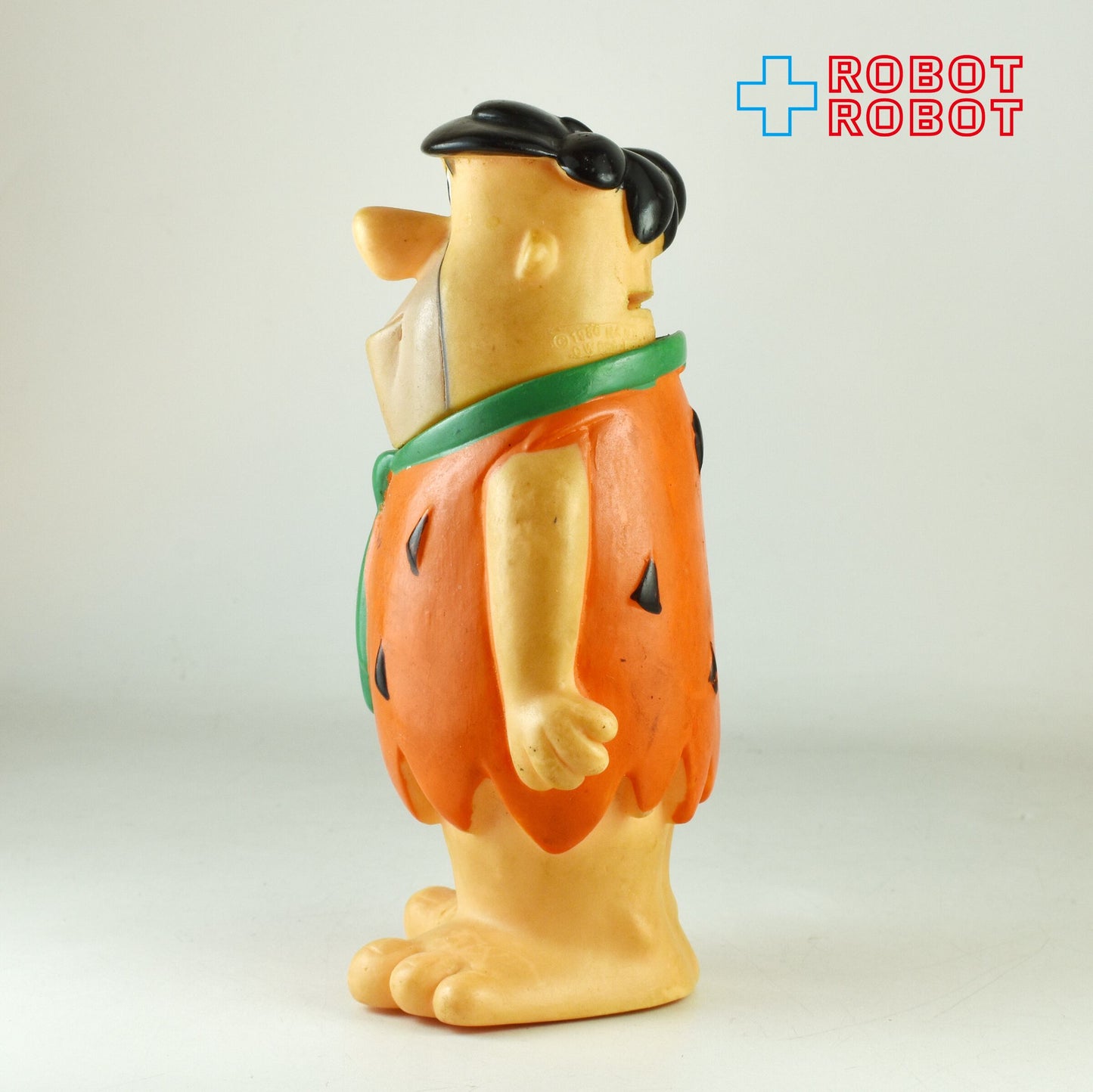 フリントストーン フレッド ソフビ貯金箱フィギュア ※難有り