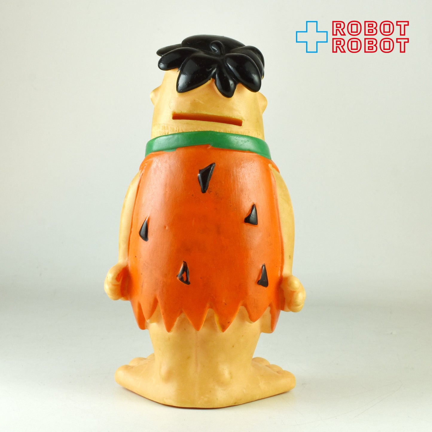 フリントストーン フレッド ソフビ貯金箱フィギュア ※難有り