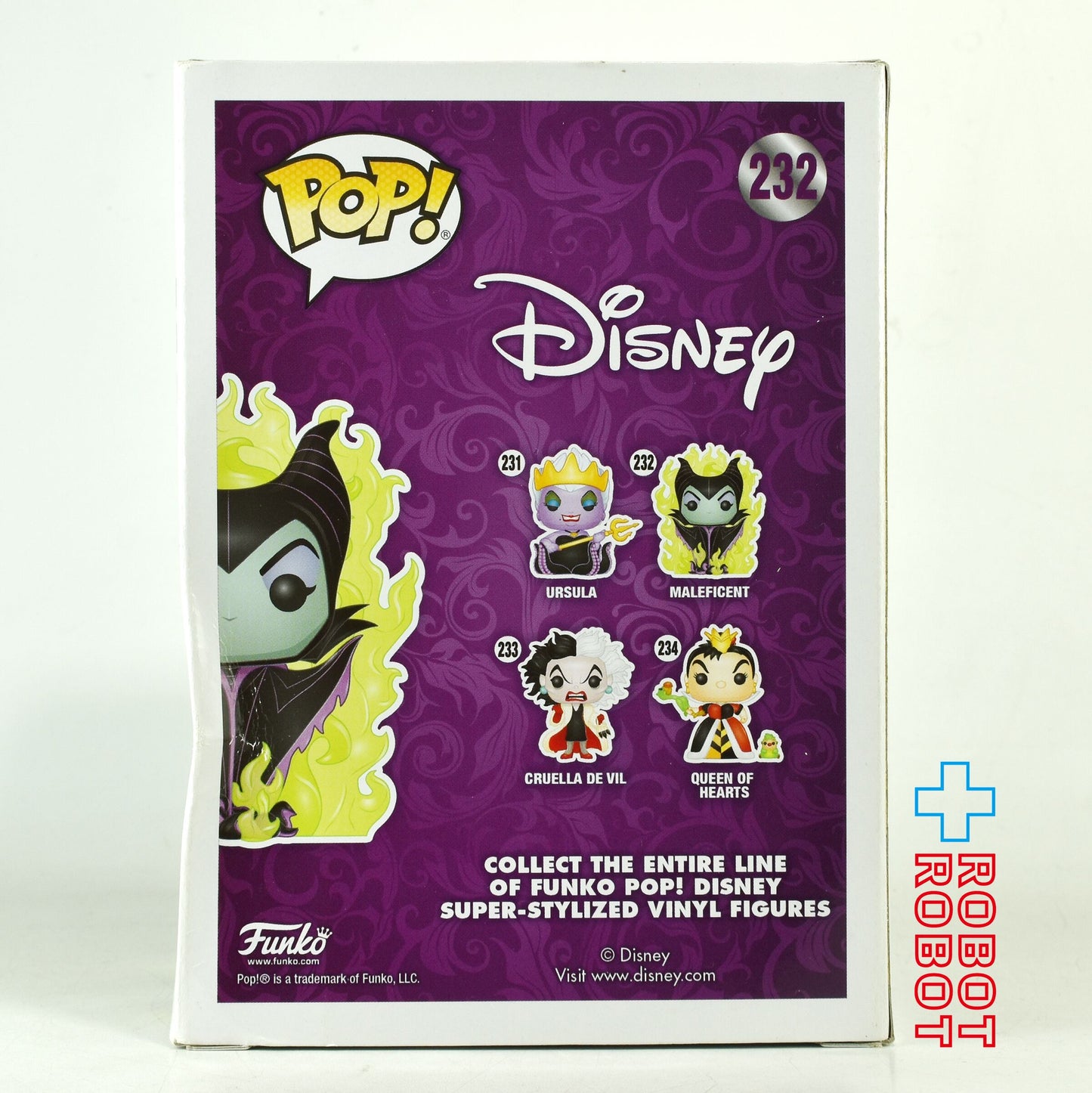 ファンコ POP! 232 ディズニー マレフィセント ビニールフィギュア 箱入