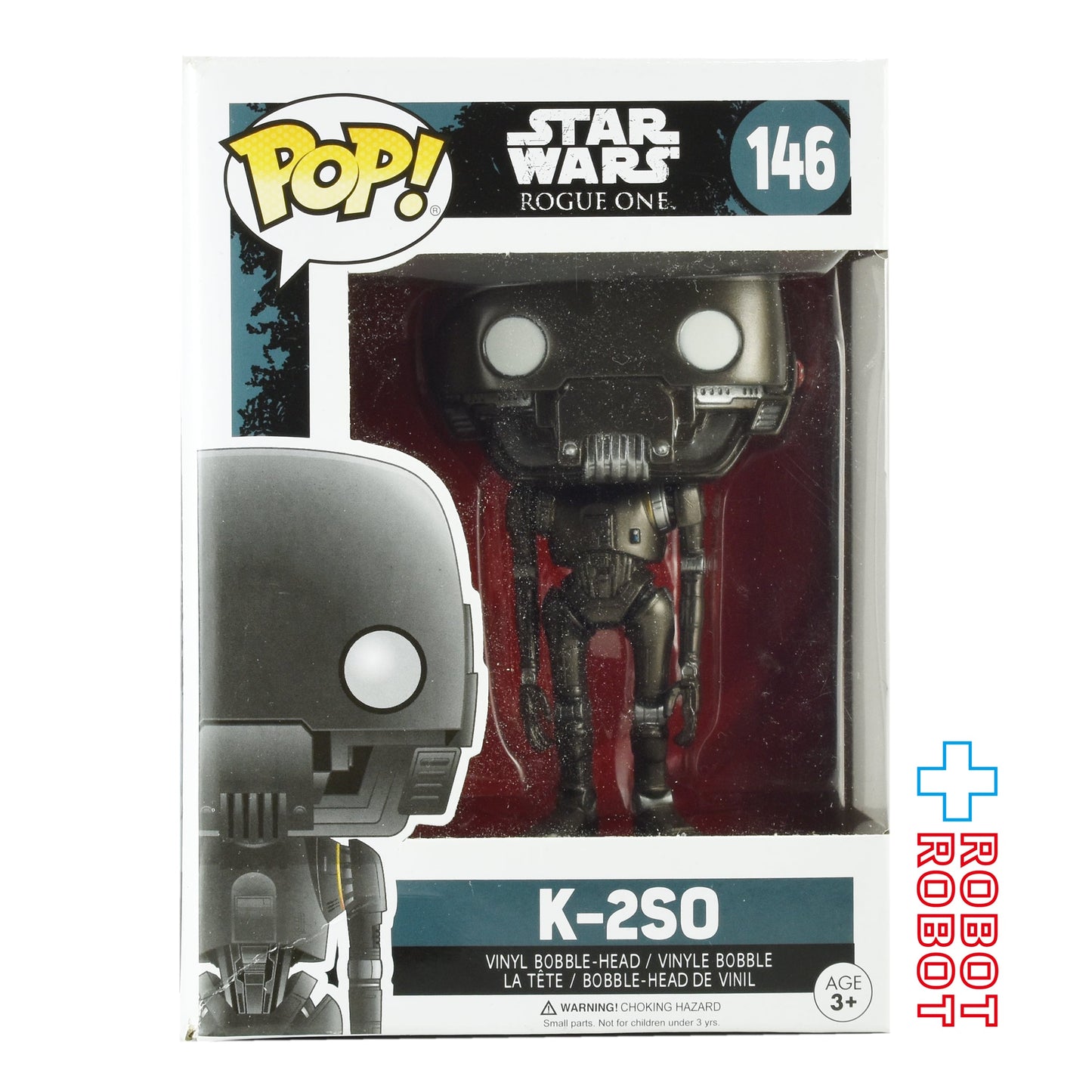 ファンコ POP! 146 スター・ウォーズ ローグワン K-2SO ビニールフィギュア 箱入