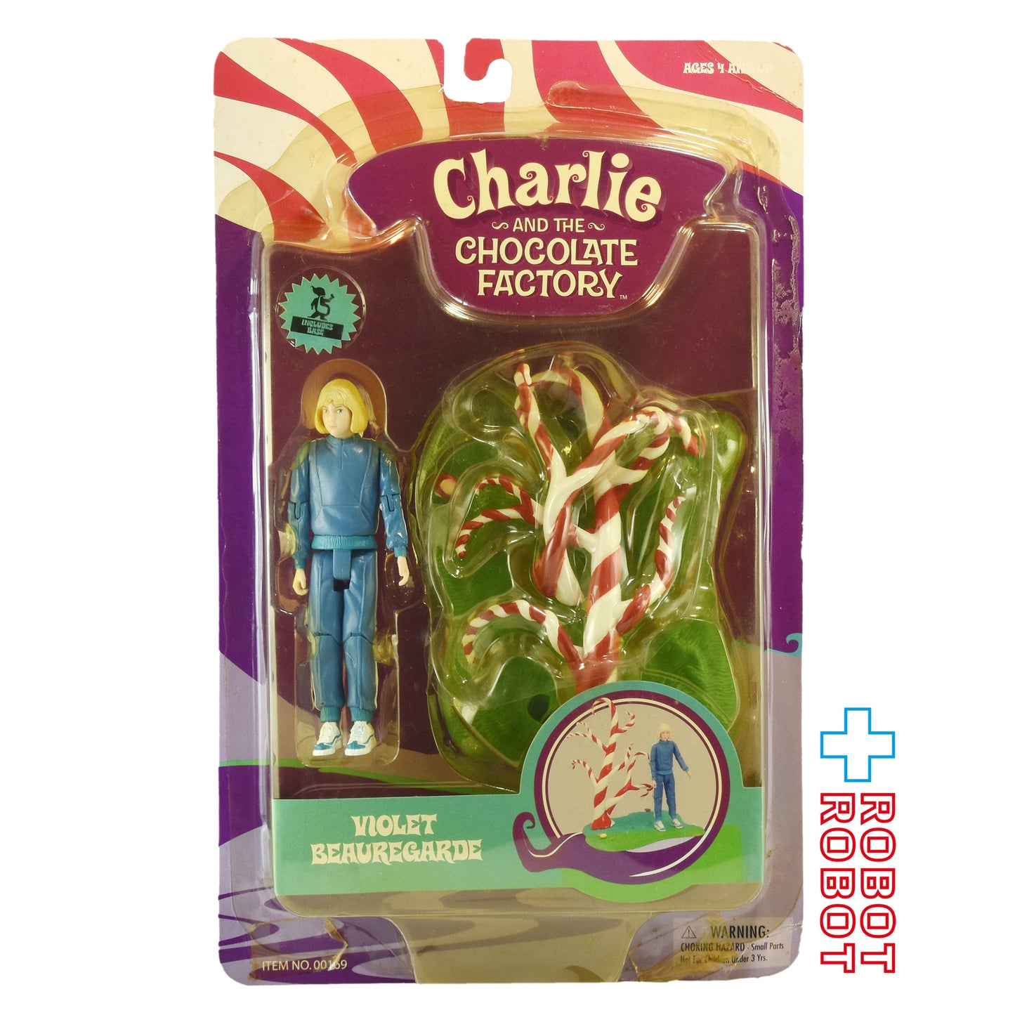 ファンライズ チャーリーとチョコレート工場 バイオレット・ ボーレガード アクションフィギュア 未開封