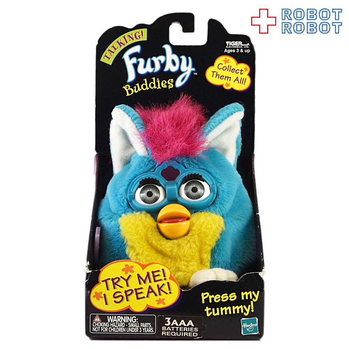 限定版　ファービー　バディーズ　トーキング　青目　furby buddies ファービー トーキング バディーズ ブルーxピンク 箱入 – ROBOTROBOT