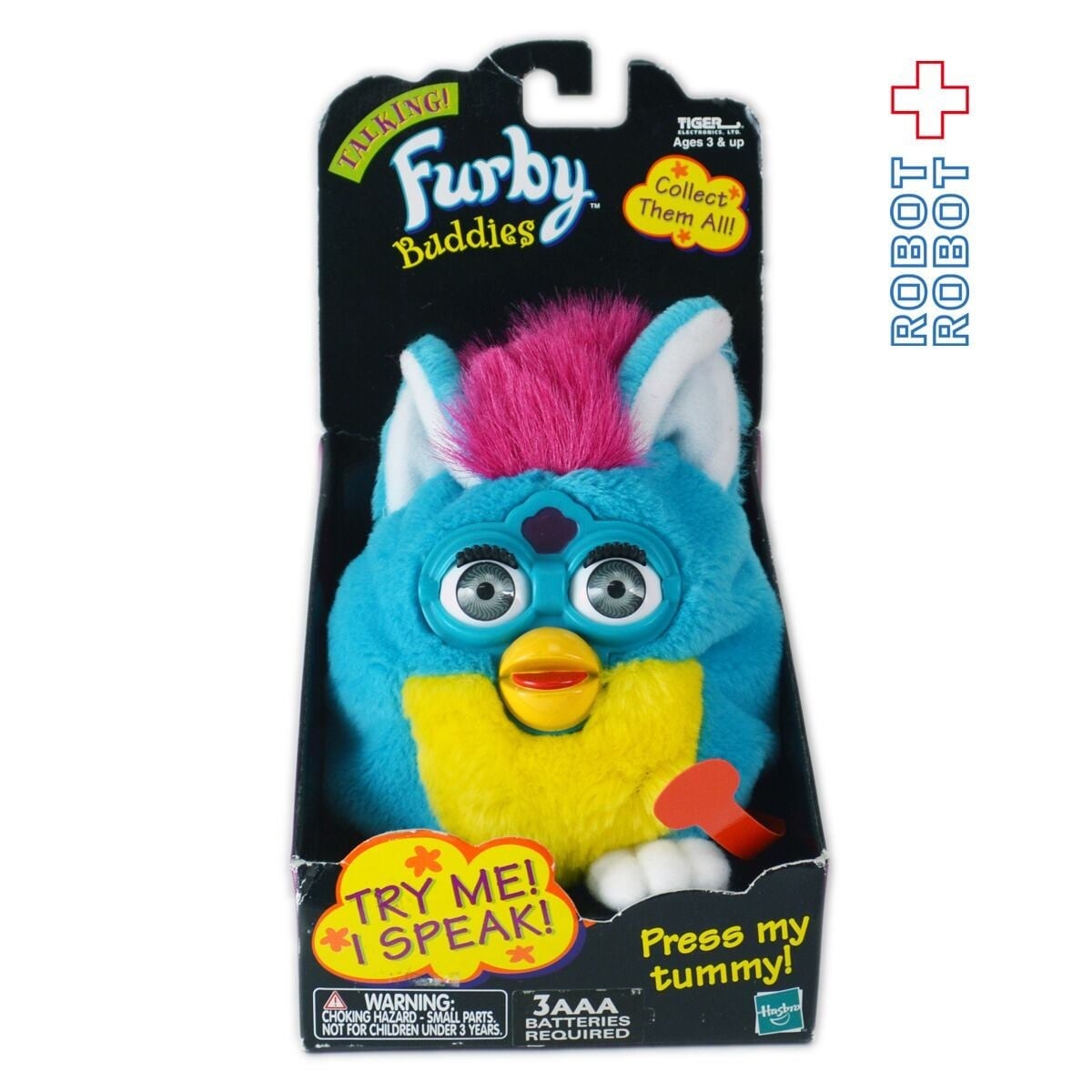 限定版　ファービー　バディーズ　トーキング　青目　furby buddies ファービー トーキング バディーズ ブルーxピンク 箱入 – ROBOTROBOT