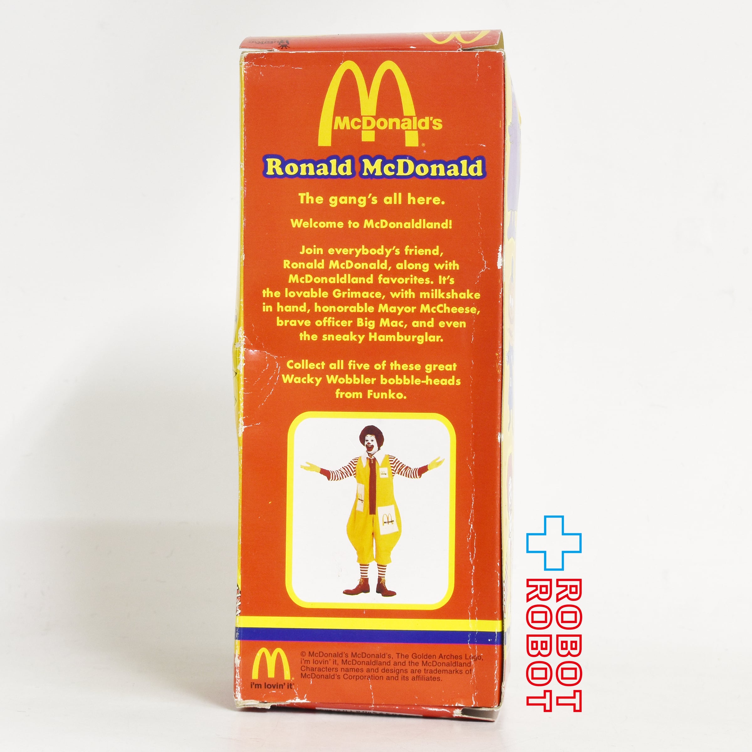 ファンコ ロナルド・マクドナルド ワッキーウォブラー ボブルヘッド 箱