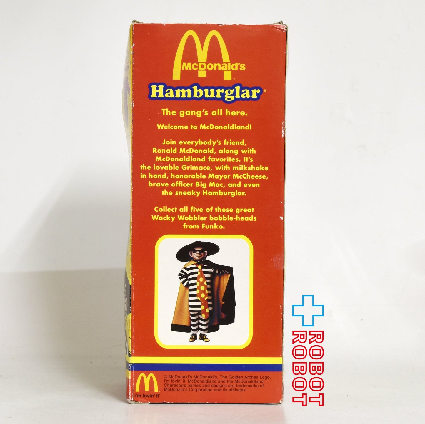 ファンコ マクドナルド ハンバーグラー ワッキーワブラー フィギュア