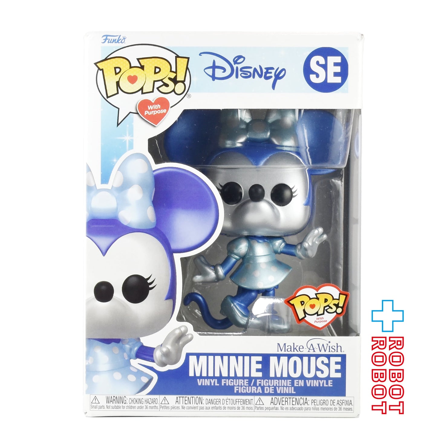 ファンコ POPS! SE ディズニー メイク・ア・ウィッシュ ミニーマウス ビニールフィギュア 箱入
