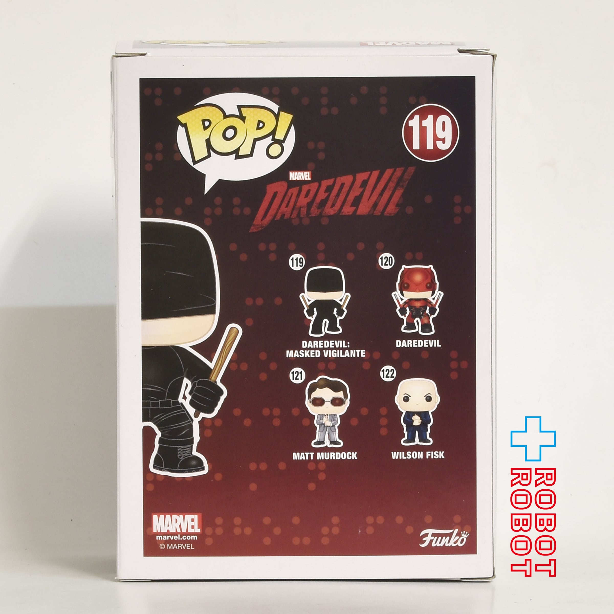 ファンコ POP! 119 マーベル デアデビル ビニールフィギュア 箱