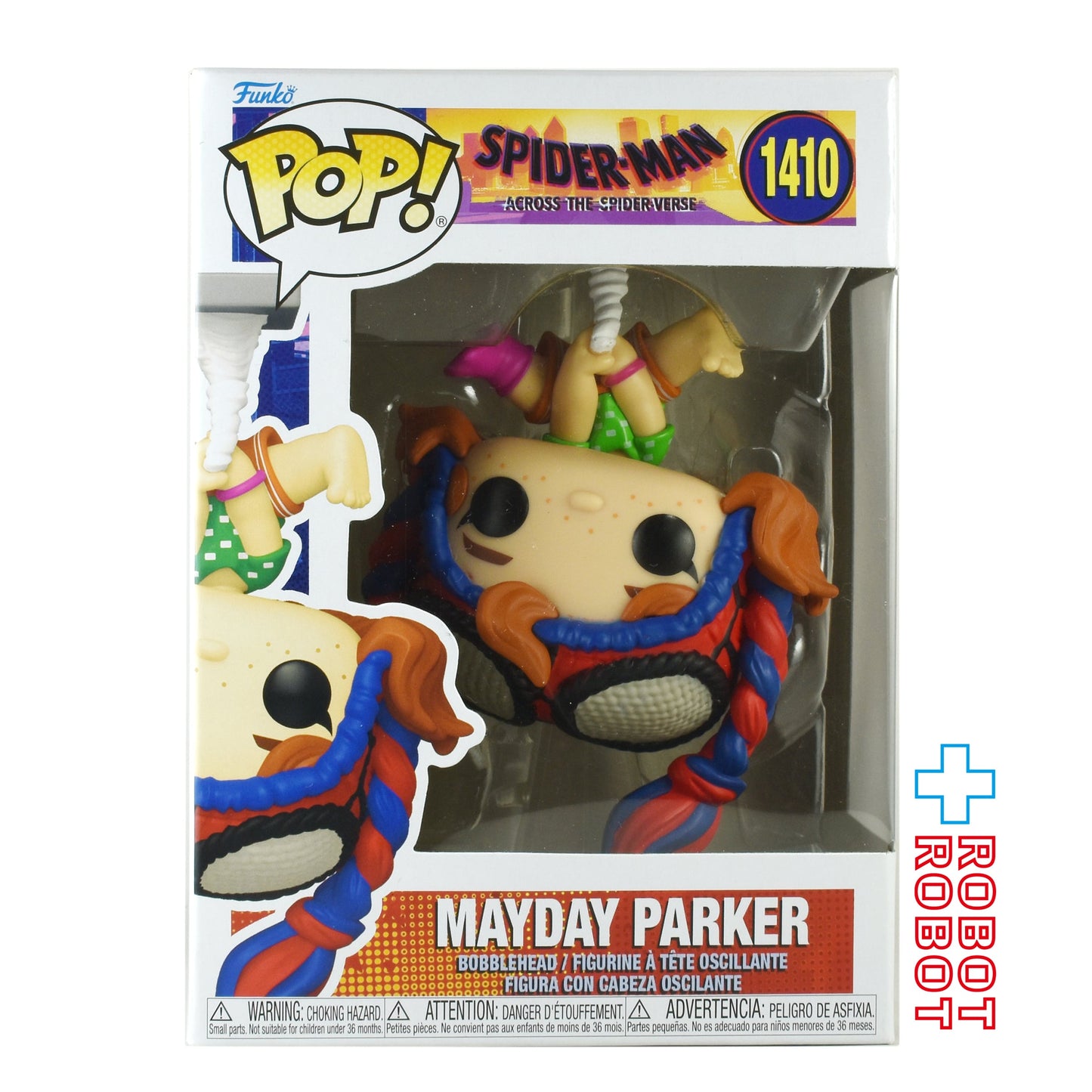 ファンコ POP! 1410 MARVEL スパイダーマン アクロス・ザ・スパイダーバース メイデイ・パーカー ビニールフィギュア 箱入