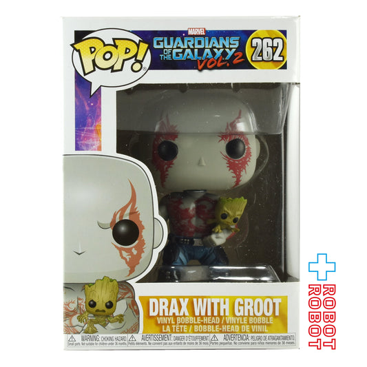 ファンコ POP! 262 MARVEL ガーディアンズ・オブ・ギャラクシー ドラックス with グルート