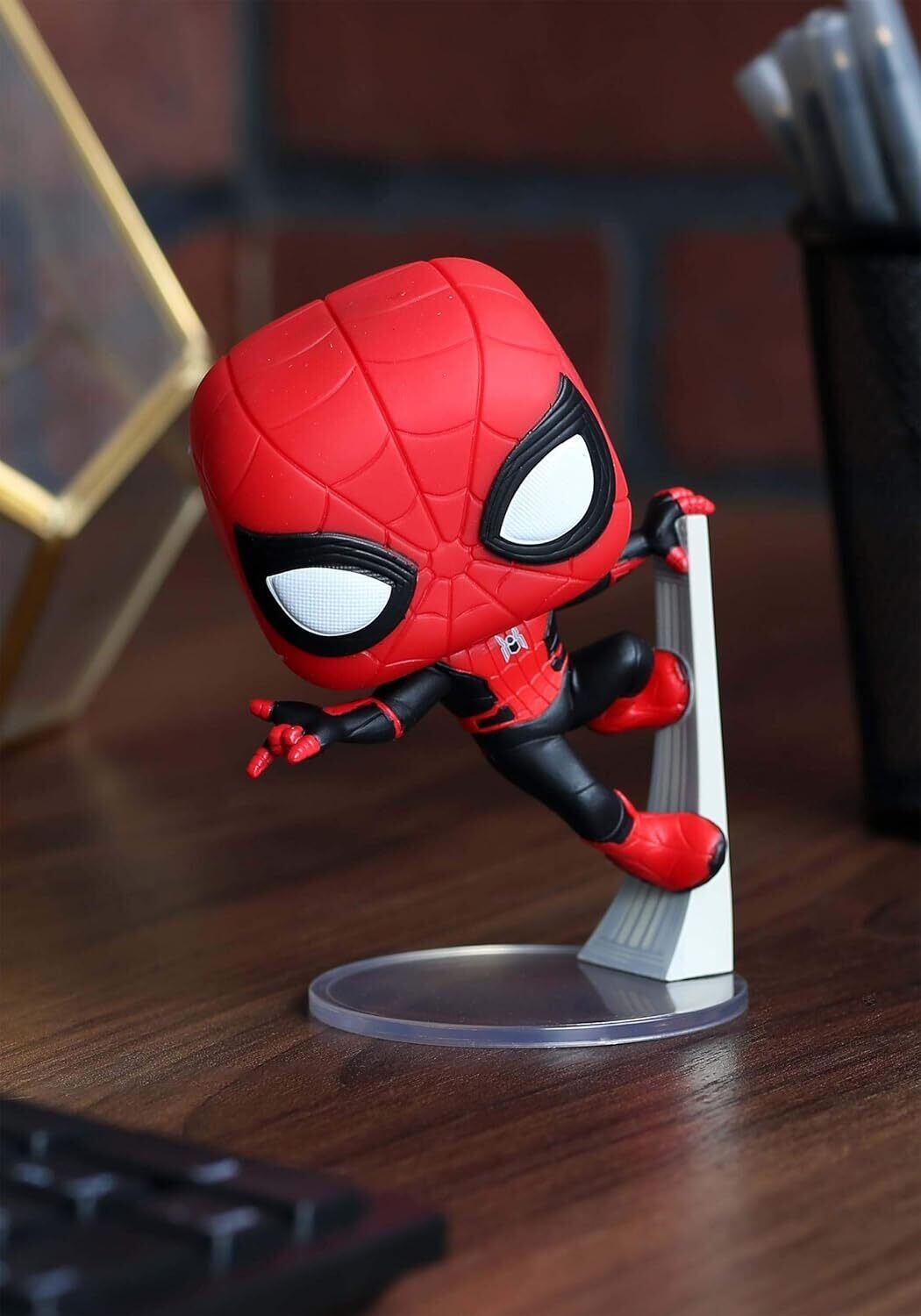 ファンコ POP! 470 MCU スパイダーマン・ファーフロムホーム アップグレードスーツ版 箱付き