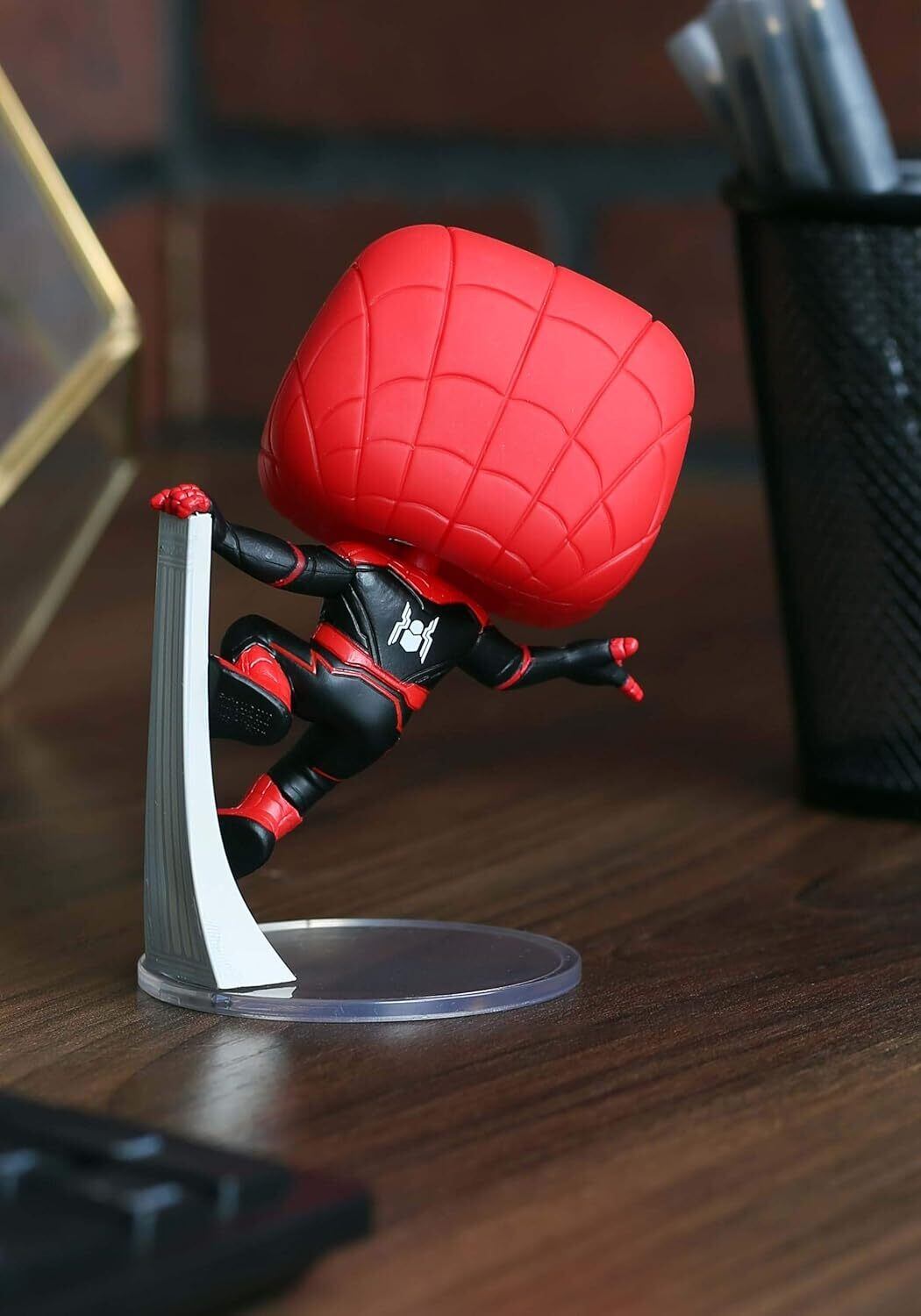 ファンコ POP! 470 MCU スパイダーマン・ファーフロムホーム アップグレードスーツ版 箱付き