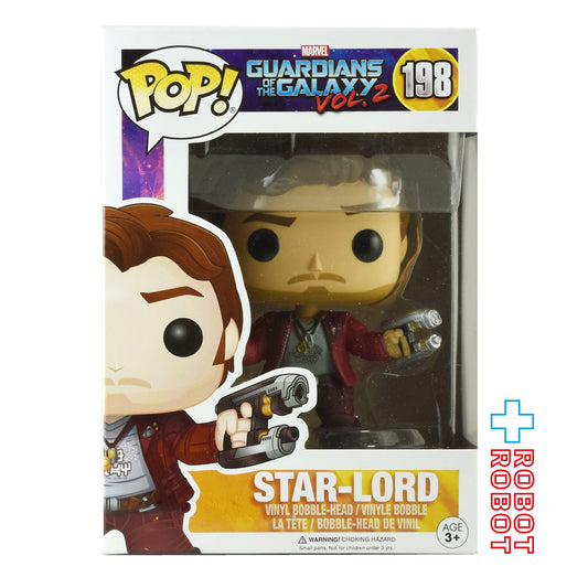 ファンコ POP! MCU 198 ガーディアンズ・オブ・ギャラクシー 2 スターロード ビニールフィギュア