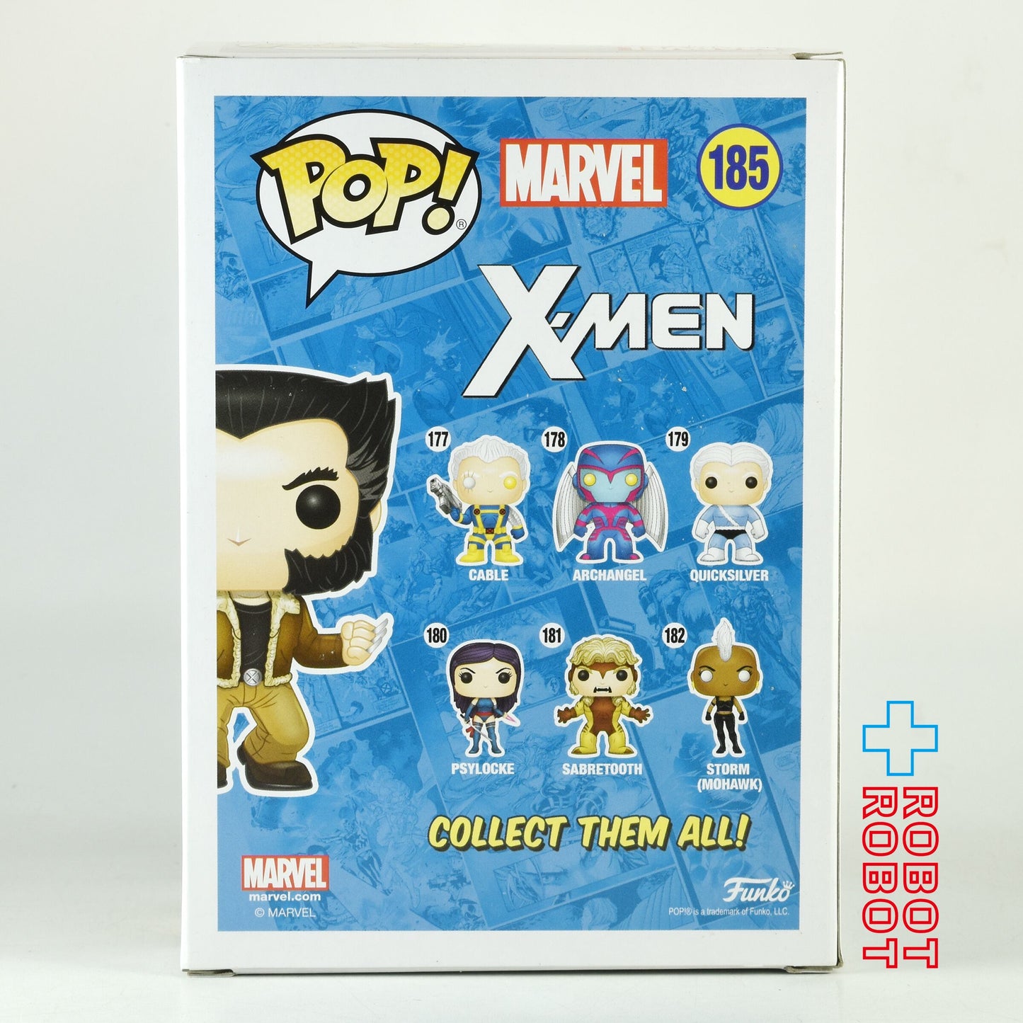 ファンコ POP! マーベル 185 X-MEN ローガン ビニールフィギュア ※難あり