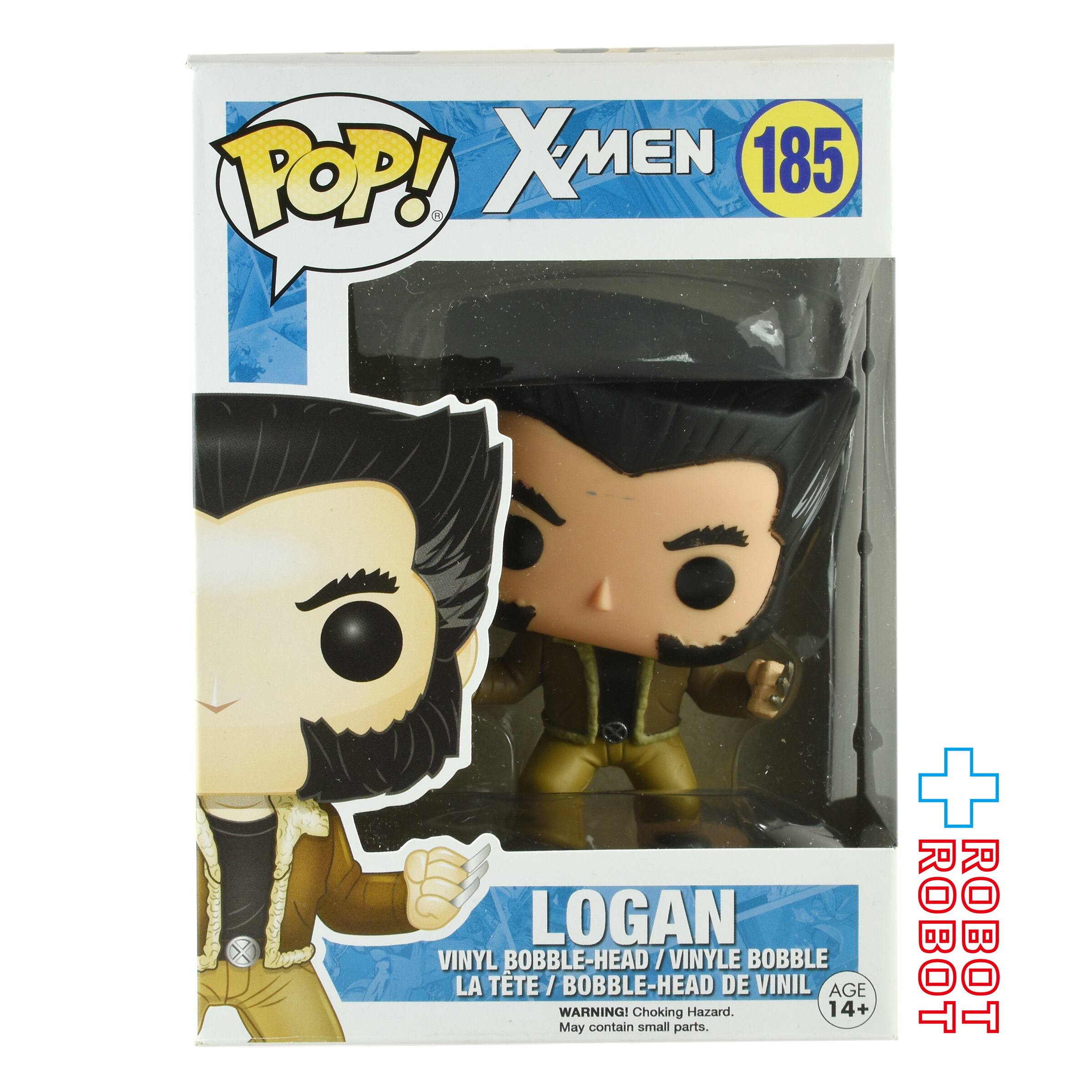 ファンコ POP! マーベル 185 X-MEN ローガン ビニールフィギュア ※難