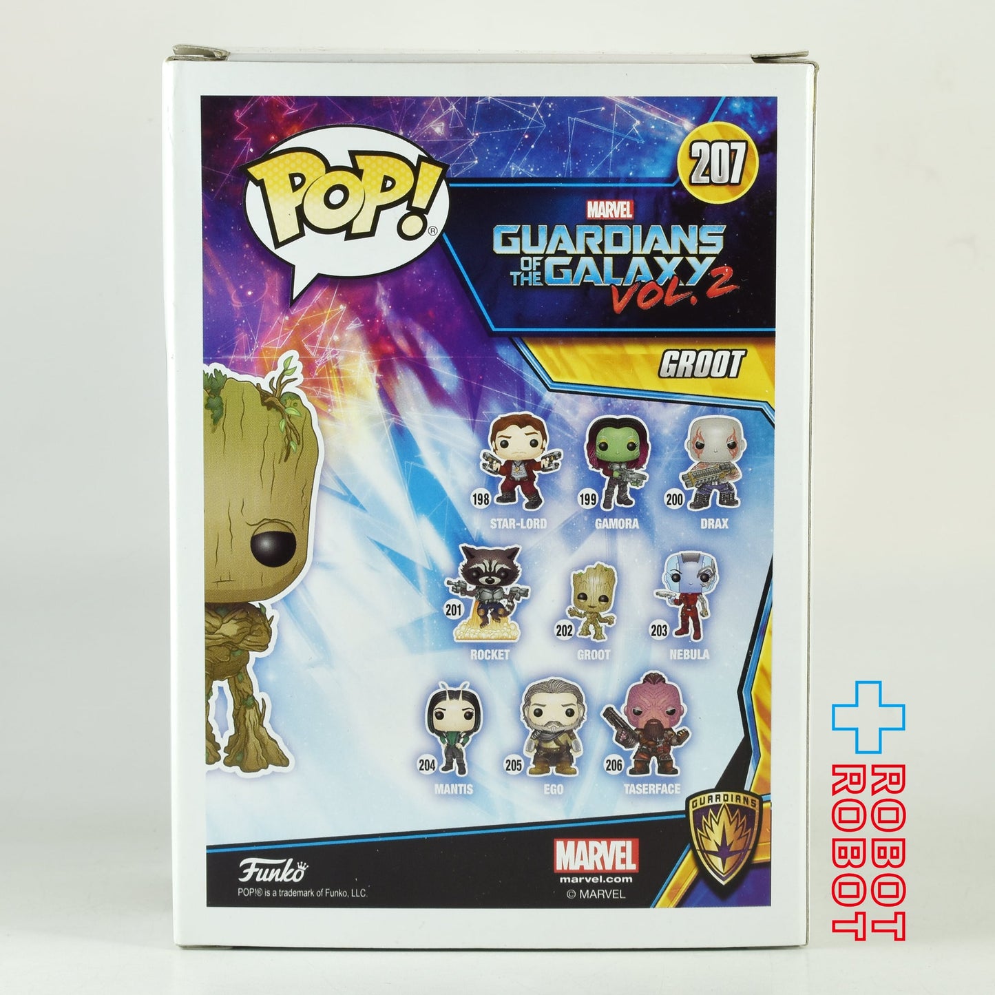ファンコ POP! マーベル 207 ガーディアンズ・オブ・ギャラクシー 2 グルート ビニールフィギュア
