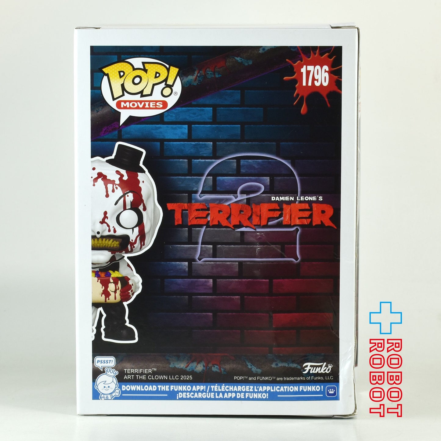 ファンコ POP!  ムービー 1796 テリファー２ アート・ザ・クラウン (キャンディ入ヘッド持ち) ビニールフィギュア 箱入未開封