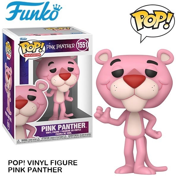 ファンコ POP! テレビジョン 1551 ピンクパンサー ビニールフィギュア 未開封