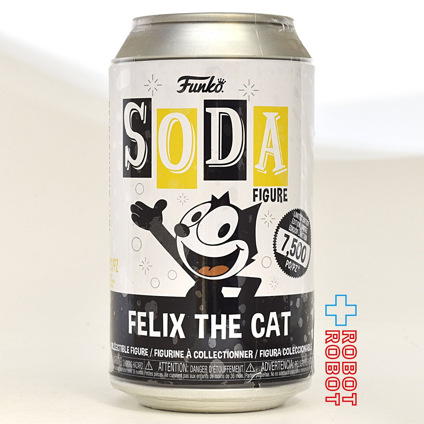 ファンコ SODA ソーダ缶 フィリックス・ザ・キャット ノーマルver ビニールフィギュア