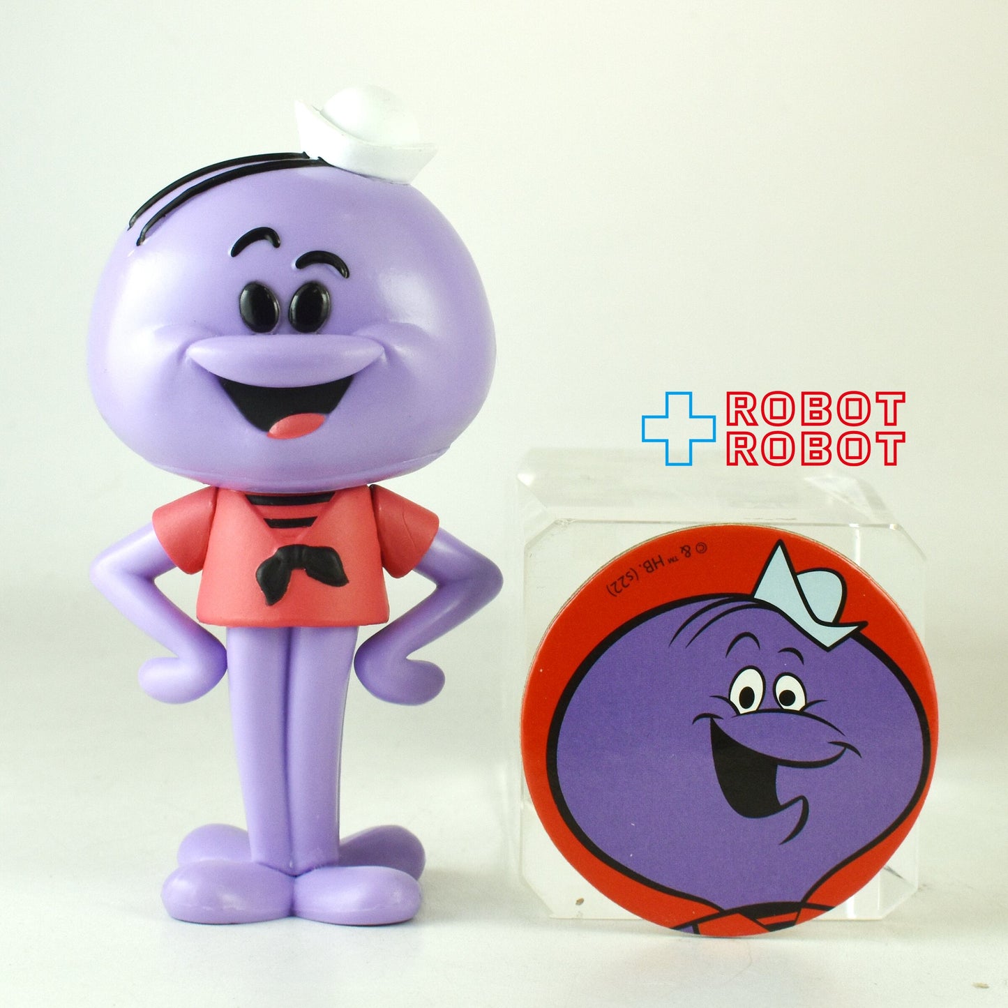 ファンコ SODA ソーダ缶 ハンナ・バーベラ タコのロクちゃん スクイッドリィディドリィ ビニールフィギュア 缶入り