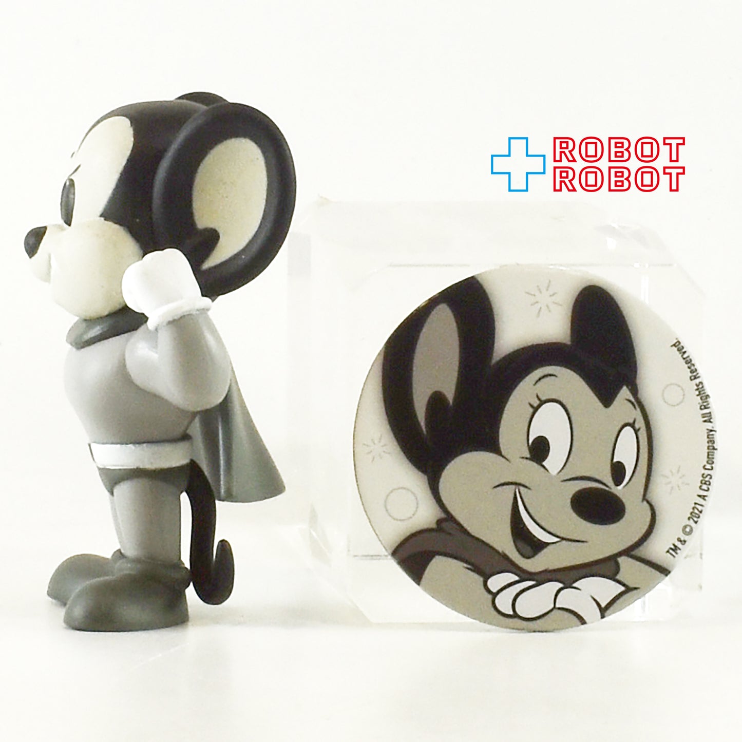 ファンコ SODA ソーダ缶 マイティ・マウス チェイス ver. ビニールフィギュア 缶入り