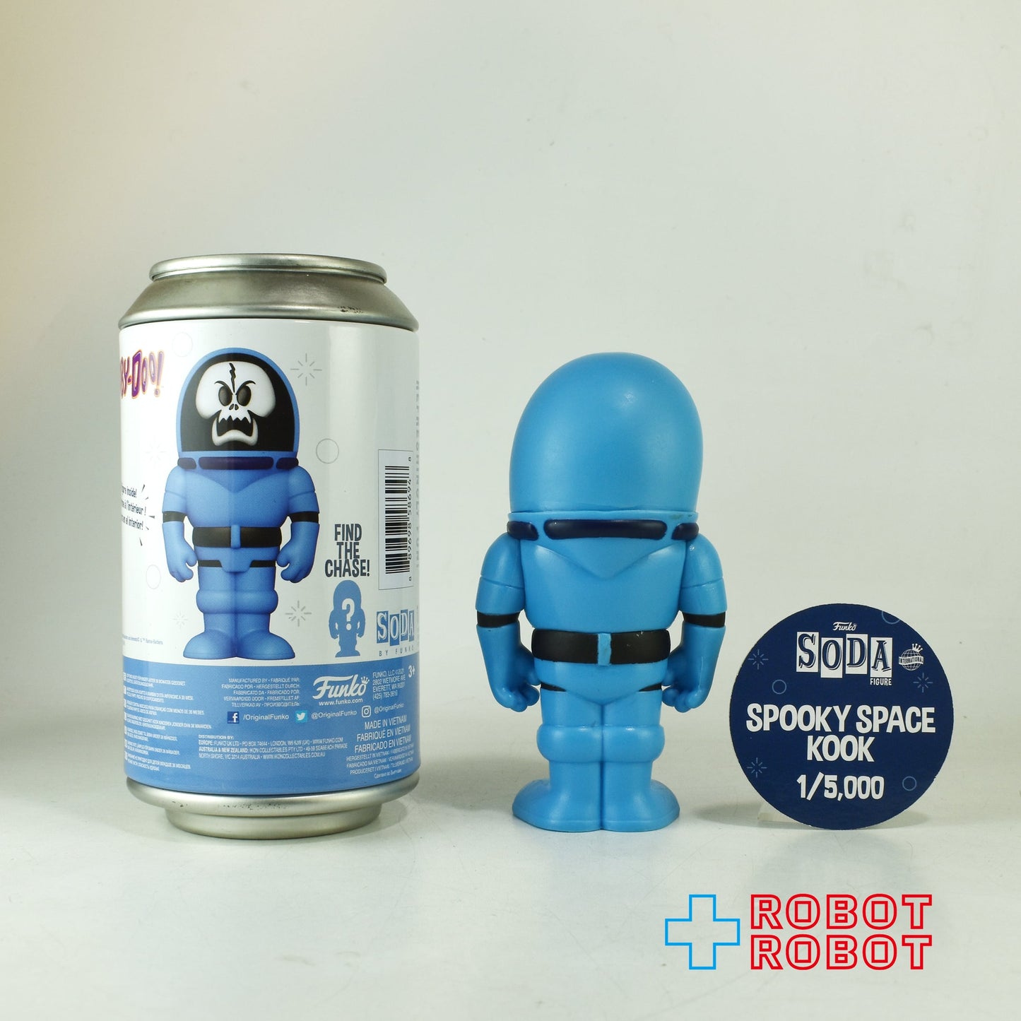 ファンコ SODA ソーダ缶 スクービー・ドゥー スポーキー・スペース・クック フィギュア 缶入り