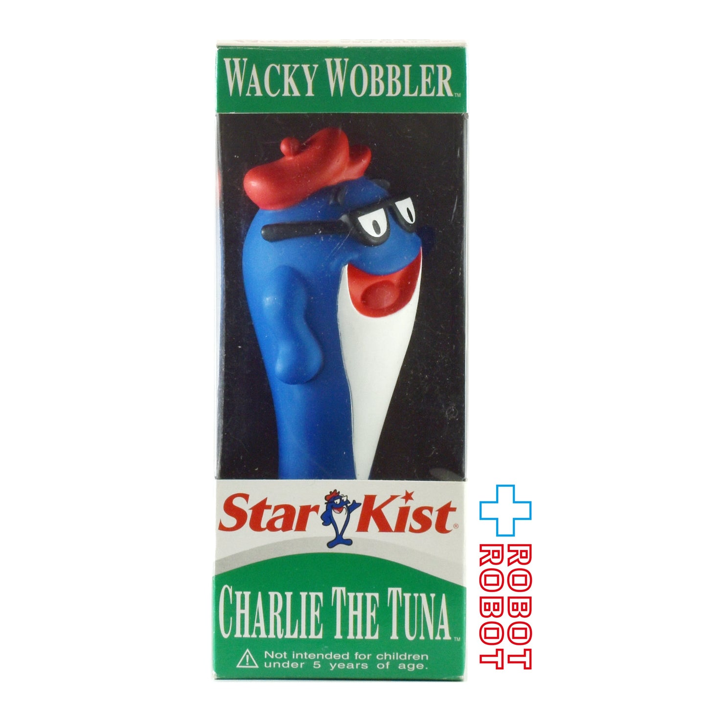 ファンコ スターキスト チャーリー・ザ・ツナ ワッキーワブラー ボビングヘッド フィギュア 箱入り