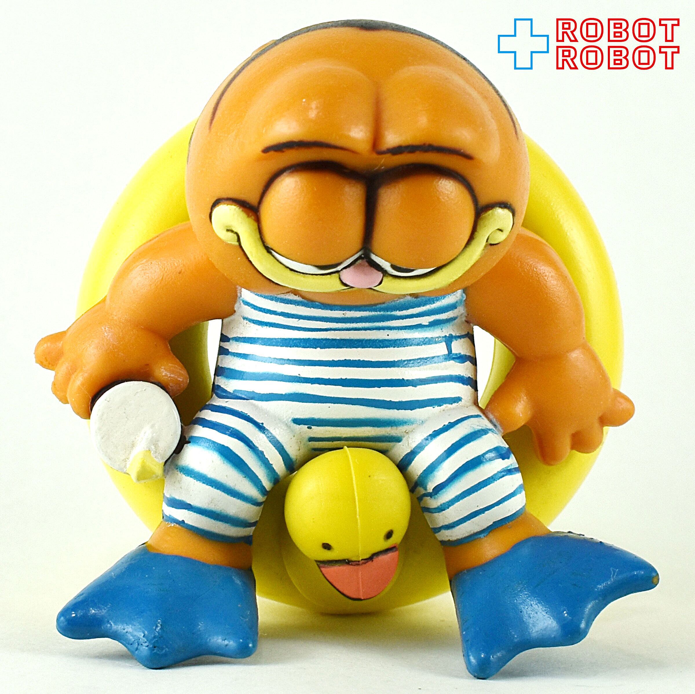 USA ヴィンテージ ガーフィールド 水中メガネ アヒルの浮き輪