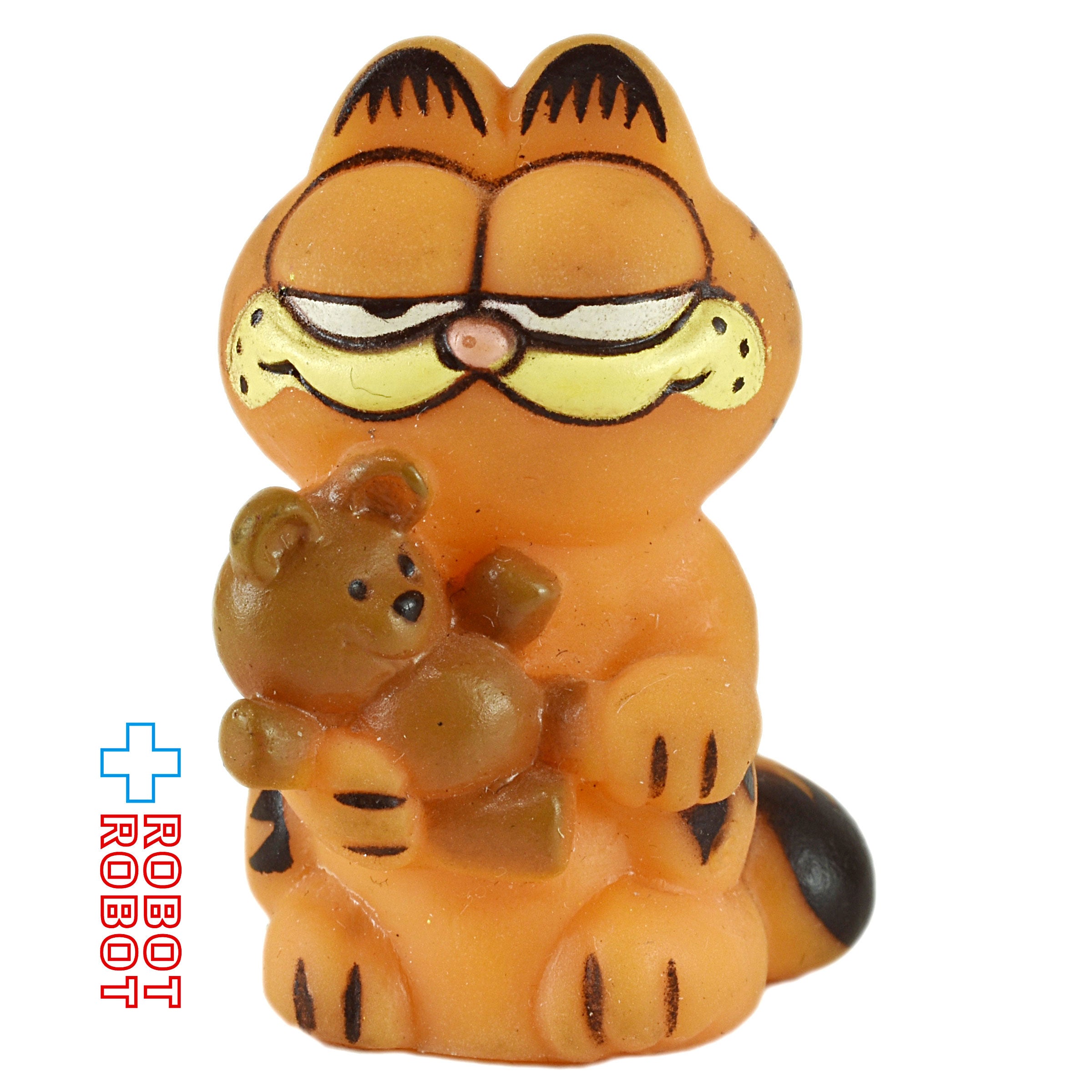 ガーフィールド Garfield ソフビ フィギュア ガーフィールド w/プーキー・ベア ミニミニソフビフィギュア 香港