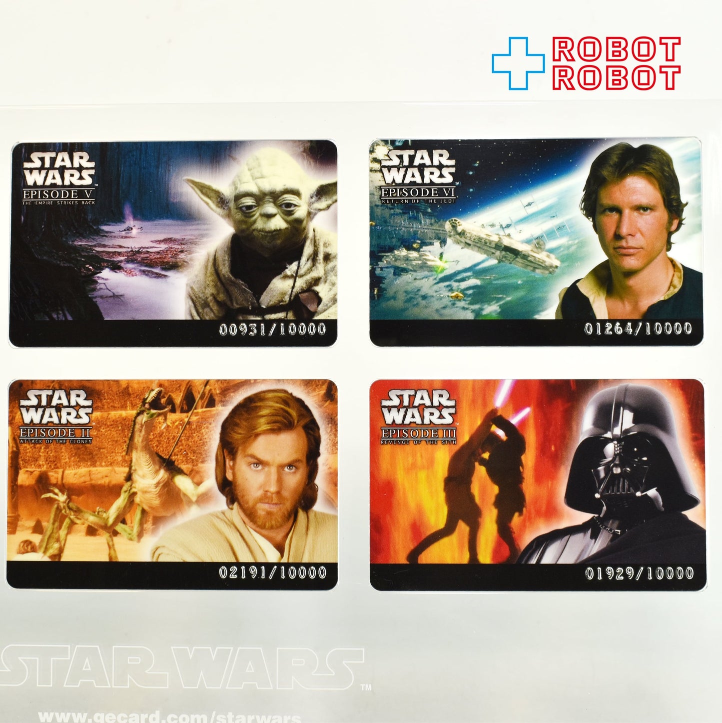 GEコンシューマー・ファイナンス社 スター・ウォーズ オフィシャル クレジットカード 箱入