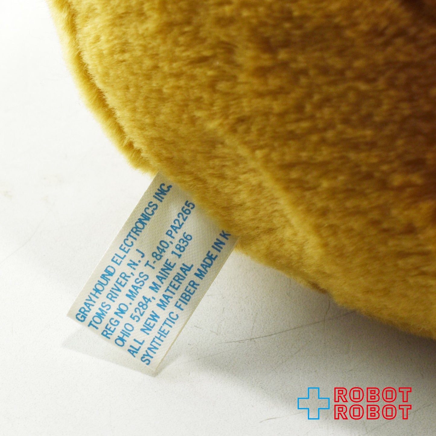 GEI グレイハウンド スペシャリティ E.T. 風？ ぬいぐるみ人形 メイドインコリア 紙タグ付き