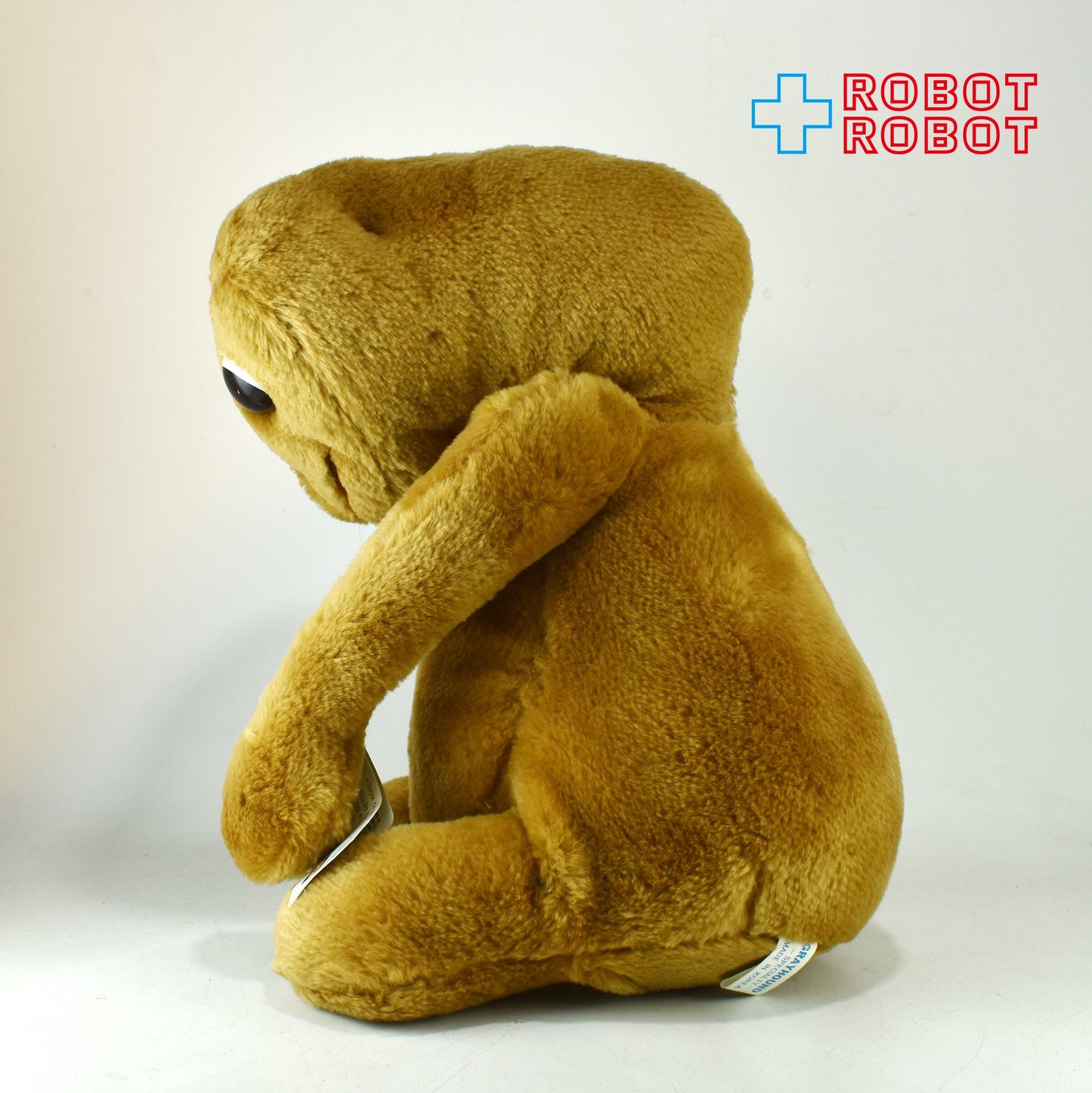 GEI グレイハウンド スペシャリティ E.T. 風？ ぬいぐるみ人形 メイドインコリア 紙タグ付き