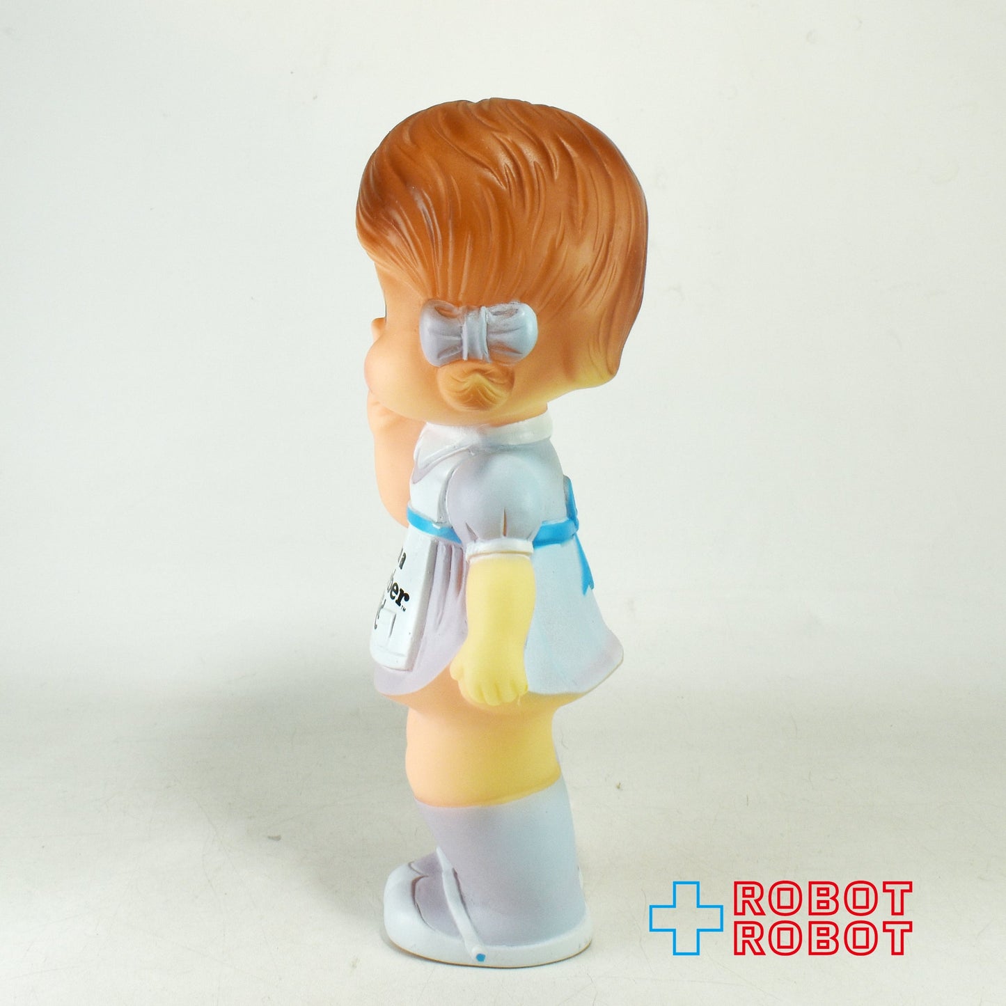 ガーバーキッドドール ガール 水色 ソフビフィギュア アドバタイジング ※ヤケあり