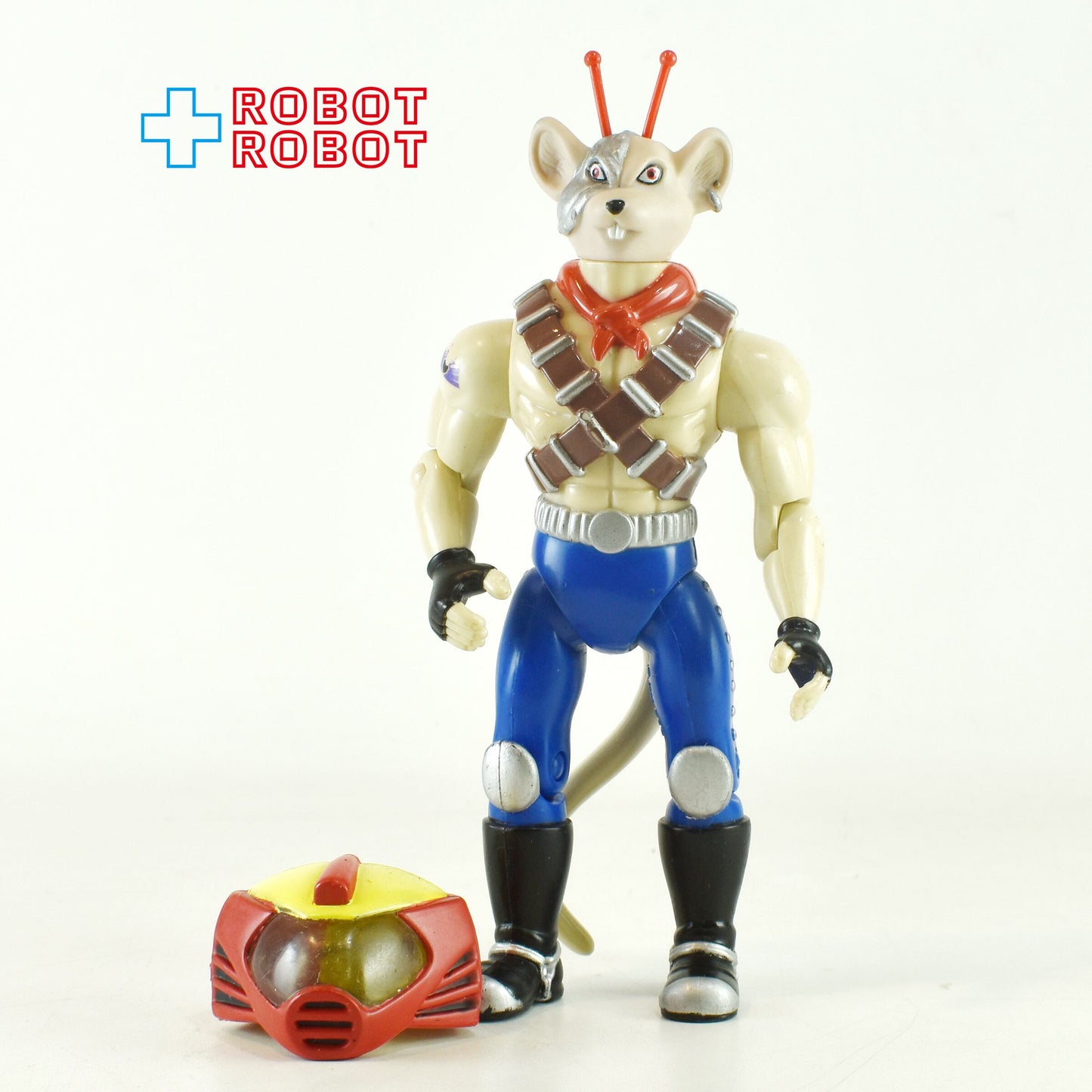 バイカーマウス フロムマース ビニー アクションフィギュア ガルーブ社 1993 ●ヘルメット付属