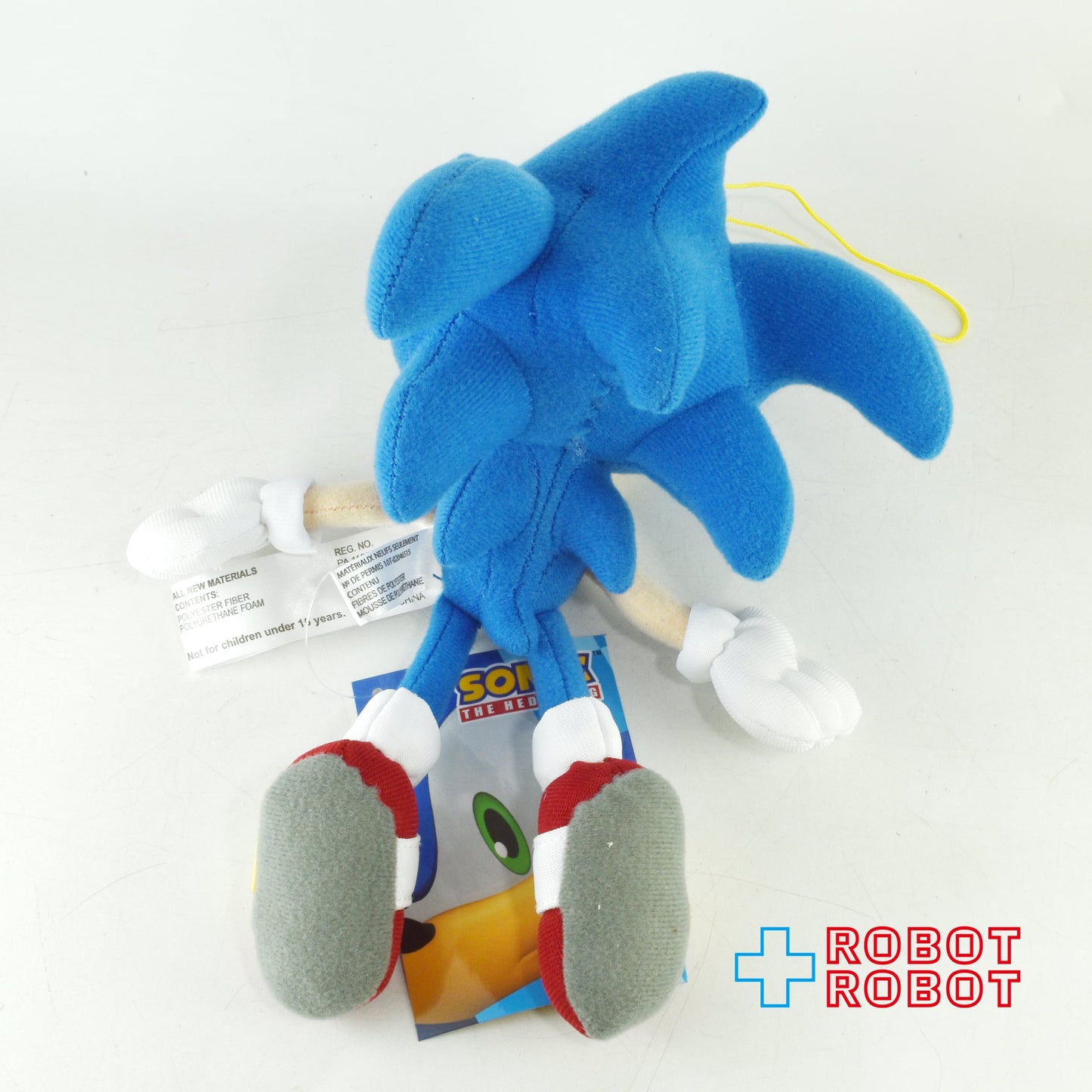 ソニック・ザ・ヘッジホッグ  7.75インチ ぬいぐるみ人形 紙タグ付き